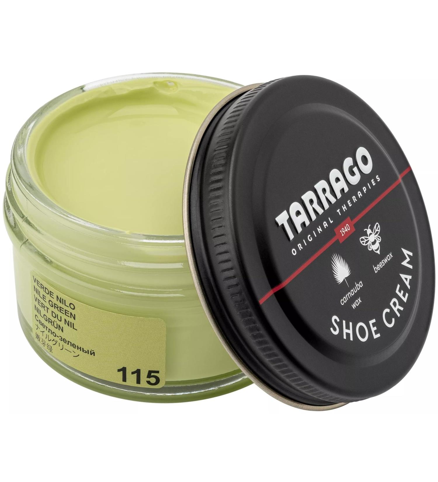 Nile Green Shoe Cream 50 ml - Nourishing Leather Polish for Shoes, Bags & Accessories - Buy Online on GoSupps.com