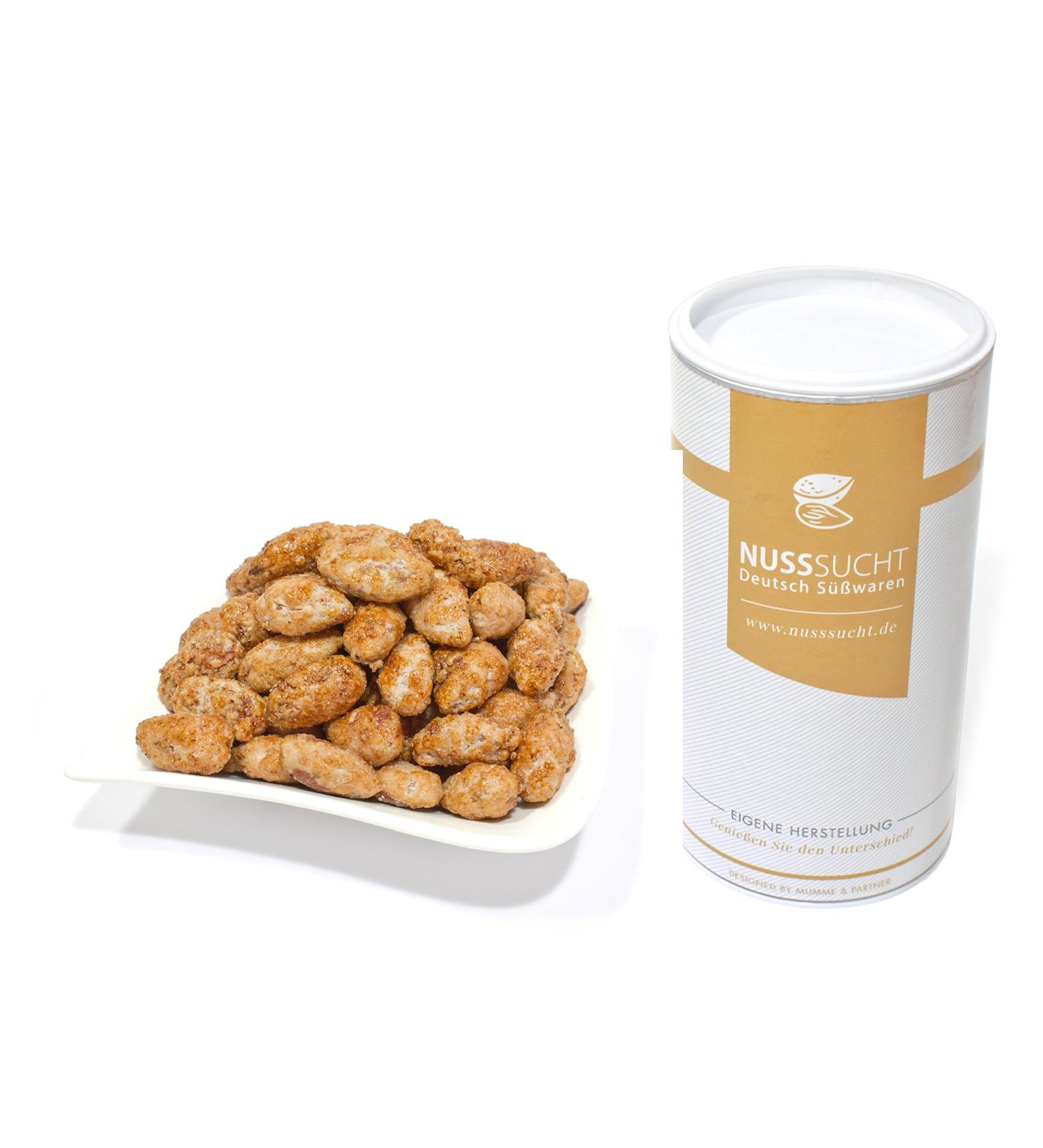 Roasted Almonds with Vanilla Flavor - 500g Pack | No Additives | International Shipping - Buy Online on GoSupps.com