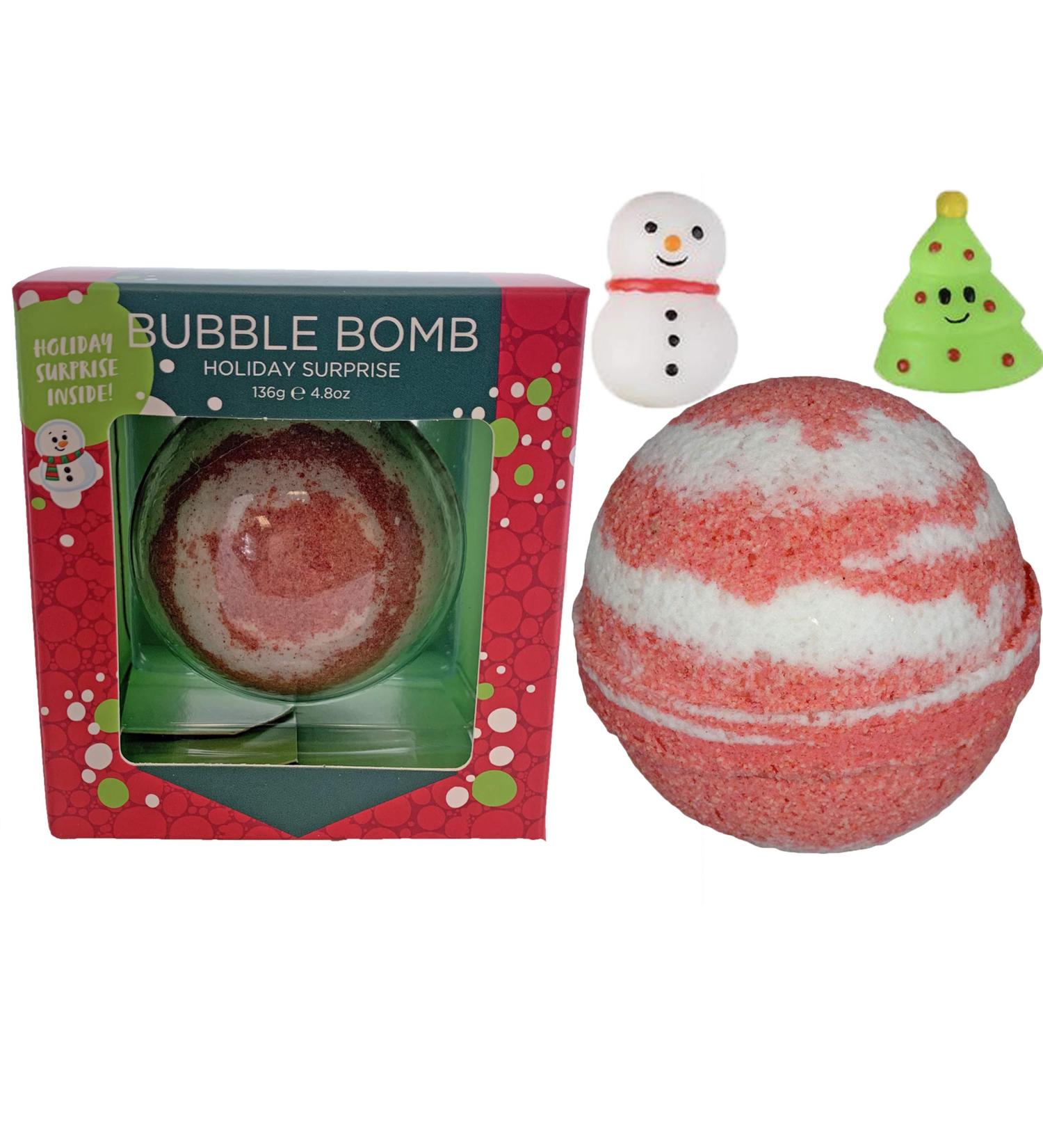 Christmas Bubble Bath Bomb for Kids | Natural Fizzy Gift with Surprise Toy â€“ Moisturizes Skin - Buy Online on GoSupps.com