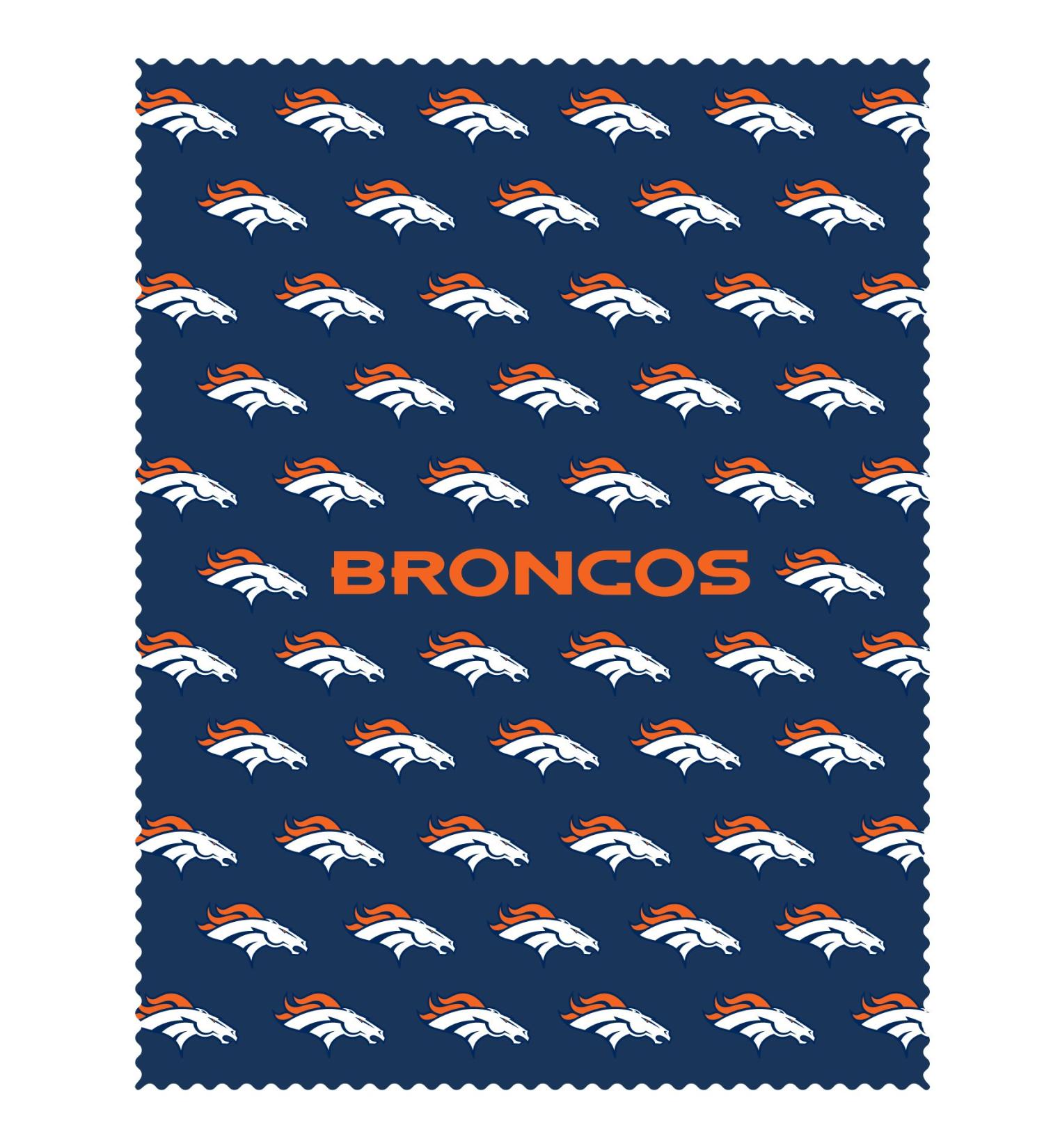 NFL Denver Broncos iPad Microfiber Cleaning Cloth