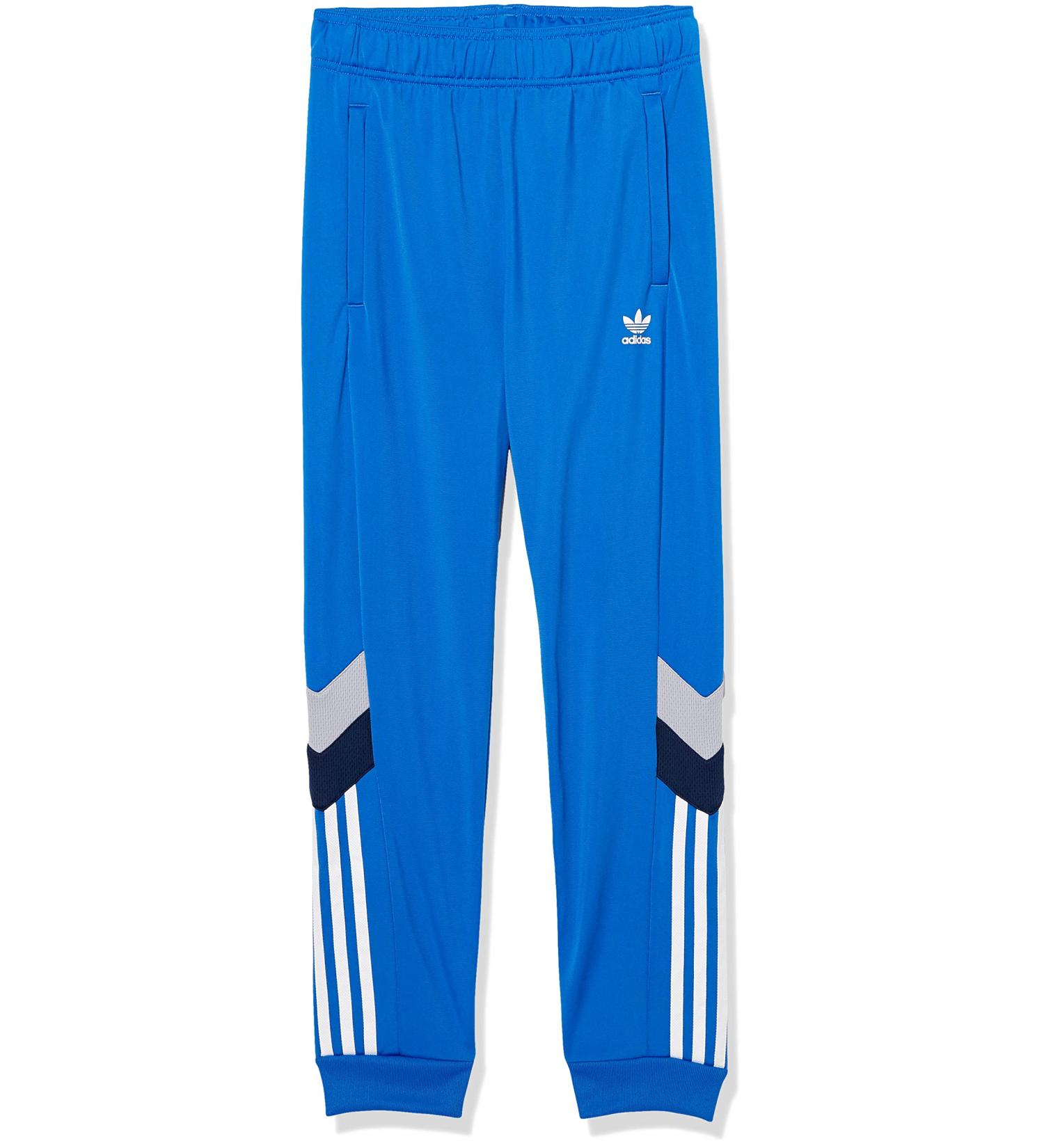 adidas Originals Kids' Track Pants in Medium Blue/Night Indigo/Halo Silver - Shop Now! - Buy Online on GoSupps.com