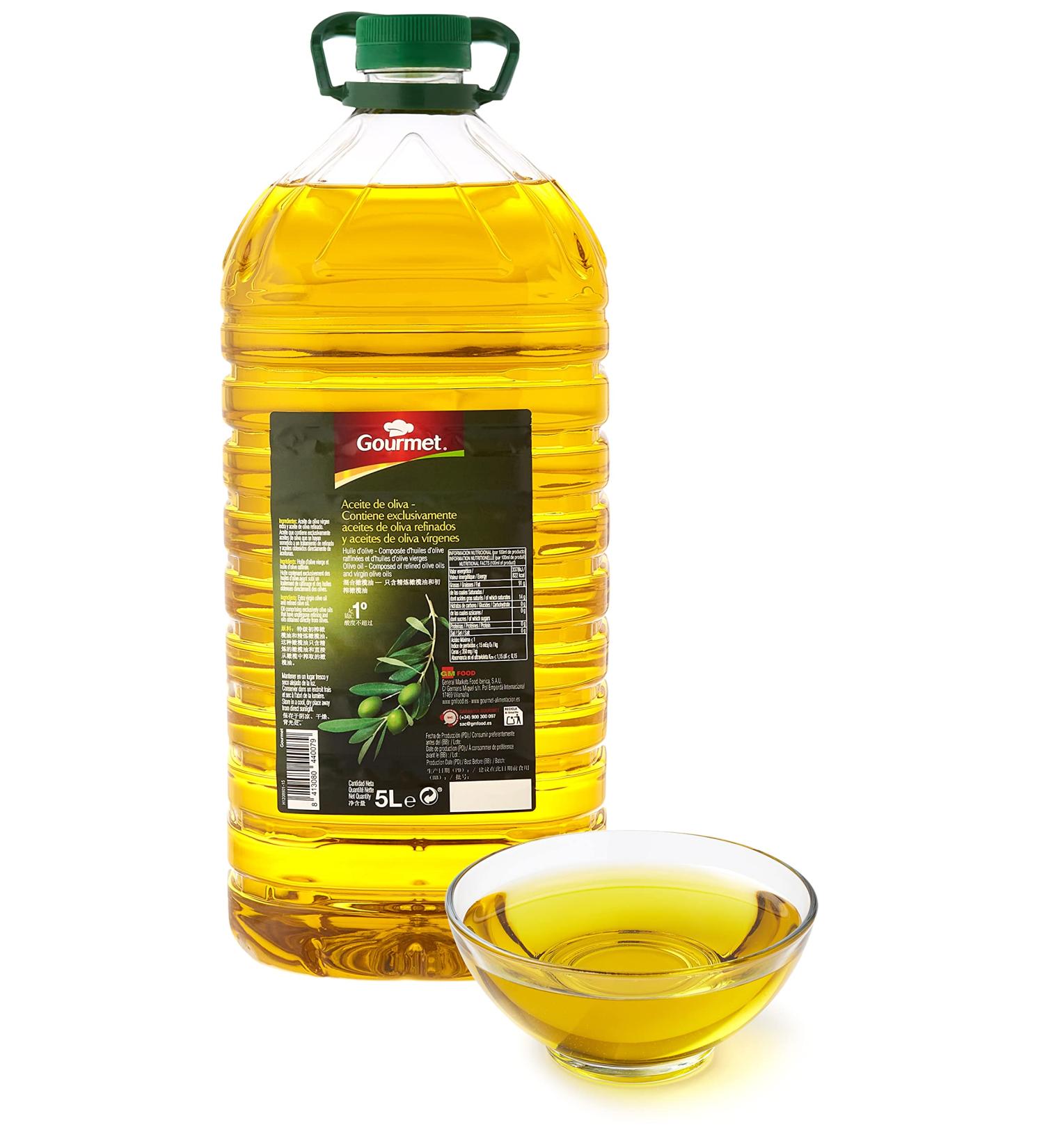  Gourmet Gourmet - Intense 5 Litre Olive Oil - Special offer take advantage of it! - Buy Online on GoSupps.com
