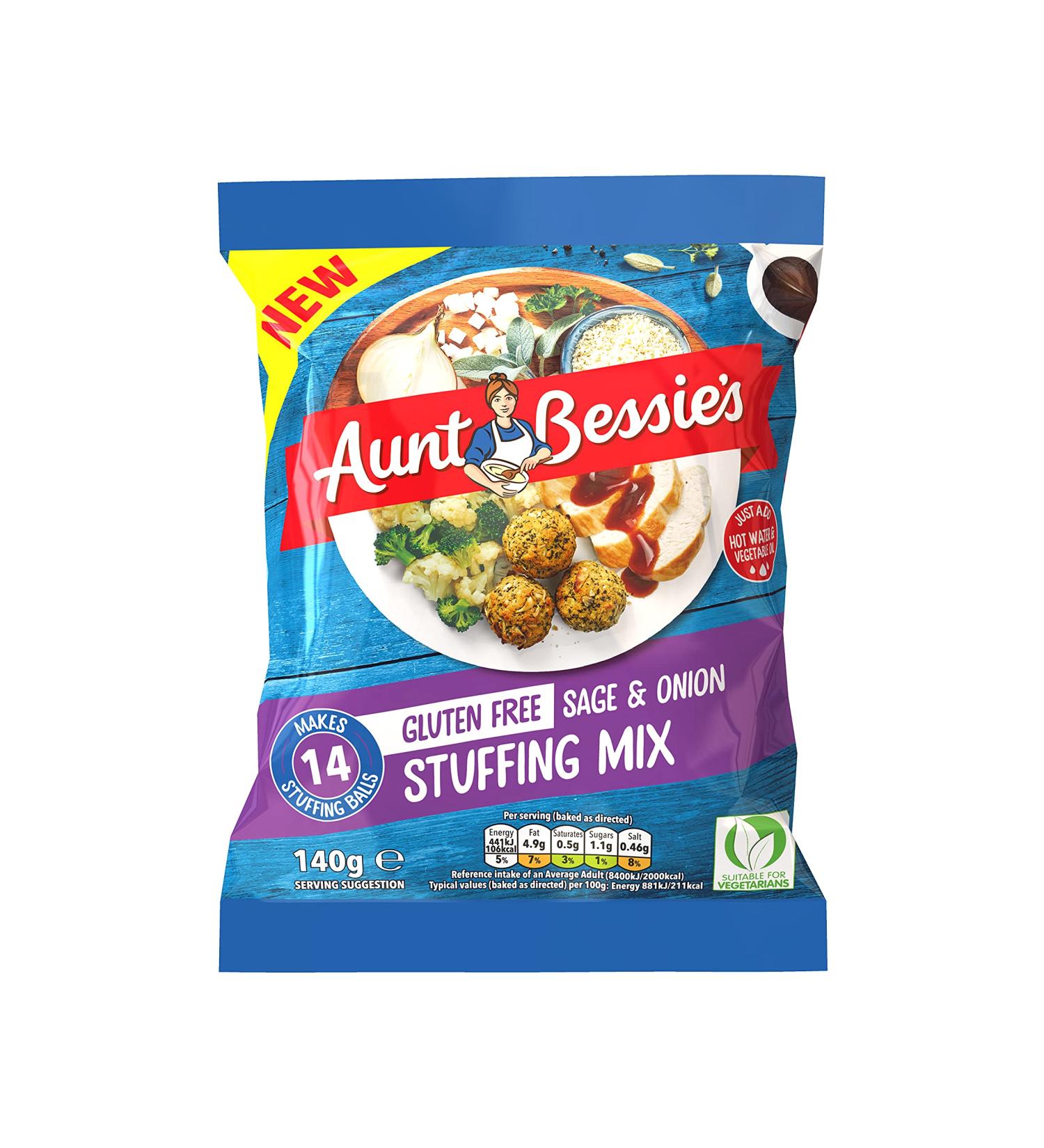 Aunt Bessie's Aunt Bessies Gluten-Free Filling 140g