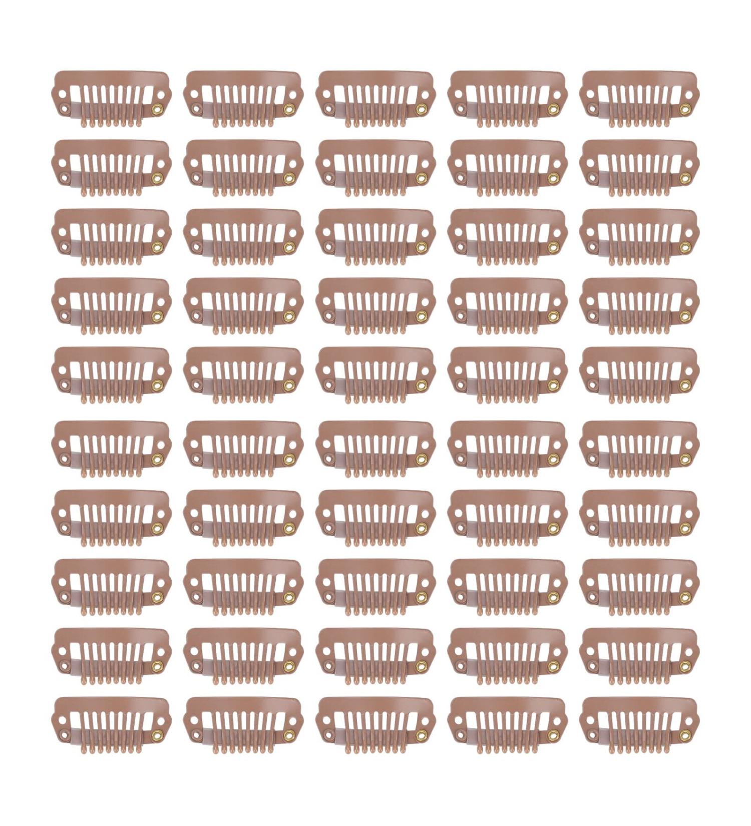 Petyoung 50pcs Tips Teeth Snap Comb Clips Stainless Steel Snap Clips with Rubber Hair Grips for Light 0 Snap Clips Snap Comb Clips Clips Snap Comb Clips Clips Snap Comb Snap Clips Clips Snap Comb - Buy Online on GoSupps.com