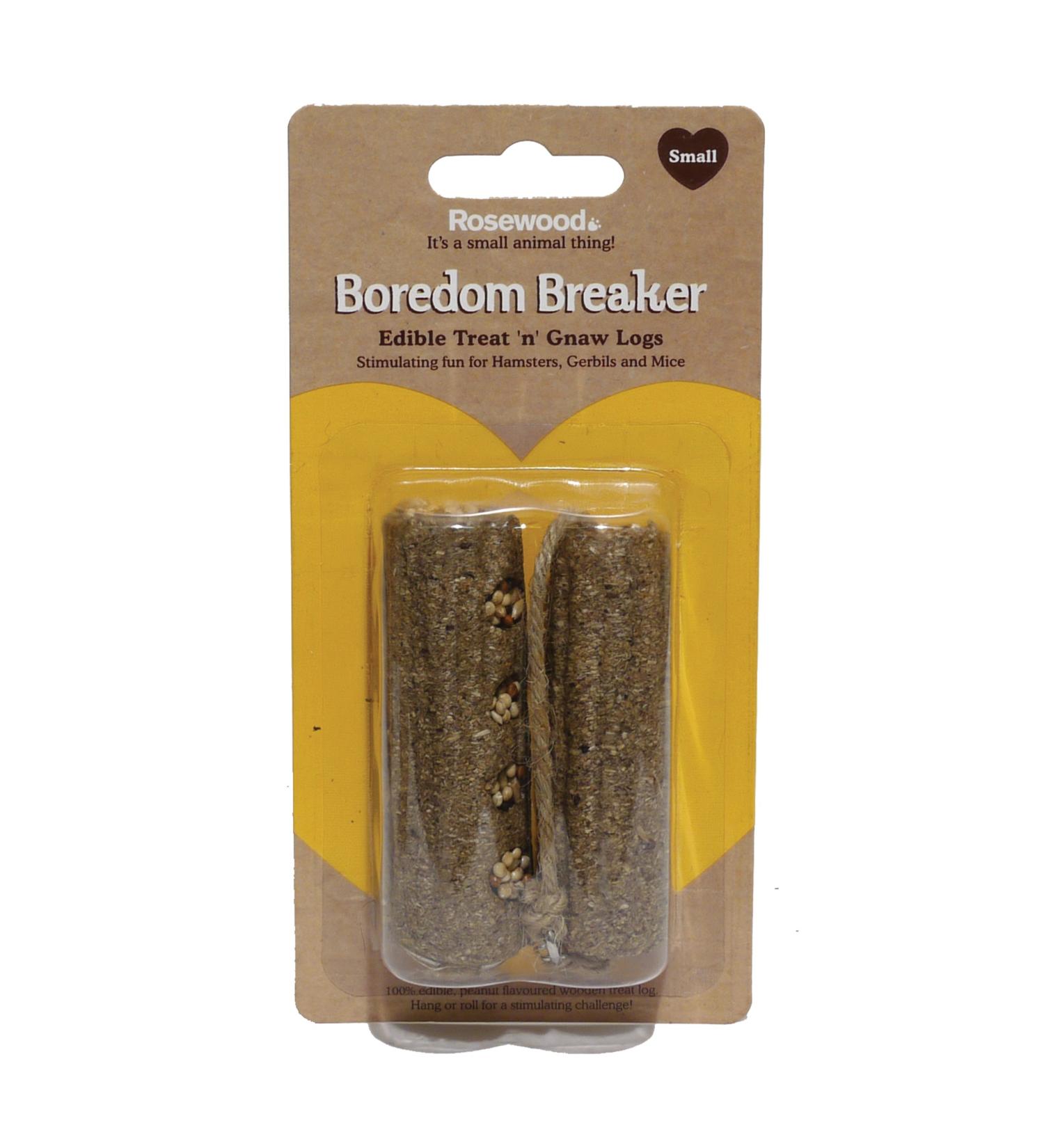 Rosewood Edible Treat 'N' Gnaw Log - Rabbit & Small Animal Treats - Buy Online on GoSupps.com