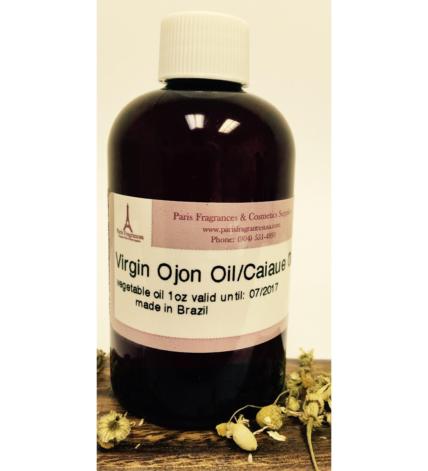 Caiaue Oil (Ojon Oil) 1 Oz - 100% Natural & Unrefined - Brazilian Amazon - Cold Pressed - Buy Online on GoSupps.com