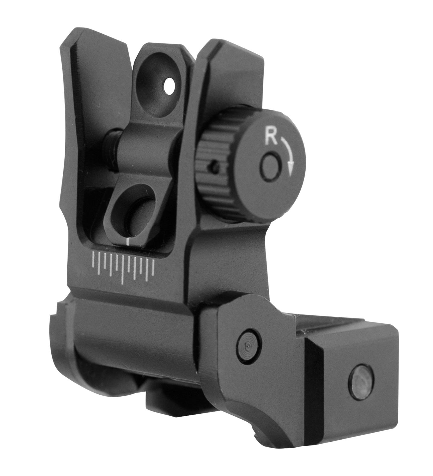 UTG Super Slim Flip-up Rear Sight - Original Version | High-Quality Rifle Accessory - Buy Online on GoSupps.com