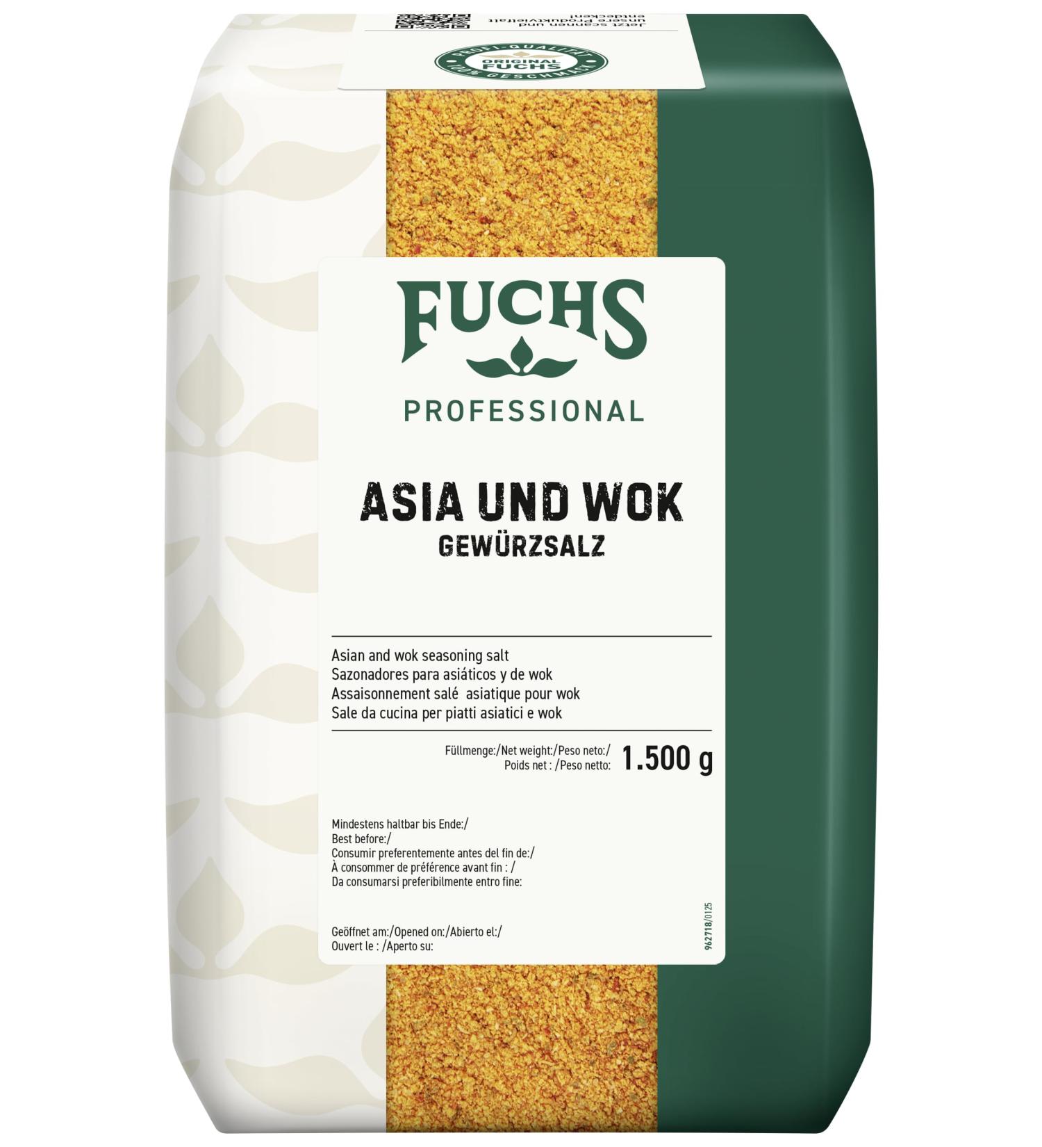 Fuchs Professional - Assaisonnement sal asiatique pour wok | qualit professionnelle pour les gros consommateurs | 1 5 kg dans un sac - Buy Online on GoSupps.com
