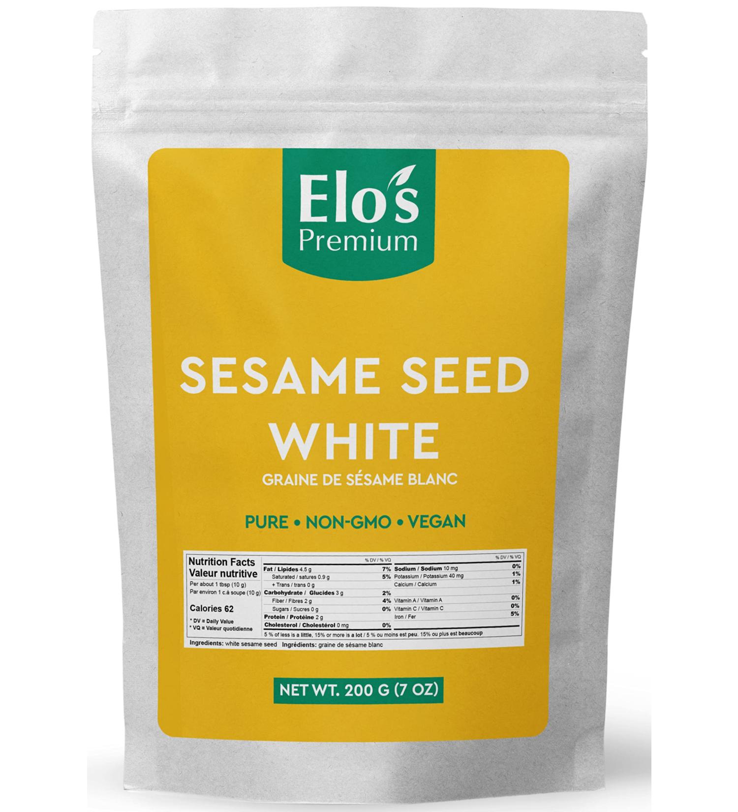 Roasted White Sesame Seeds 200g - Buy Online on GoSupps.com