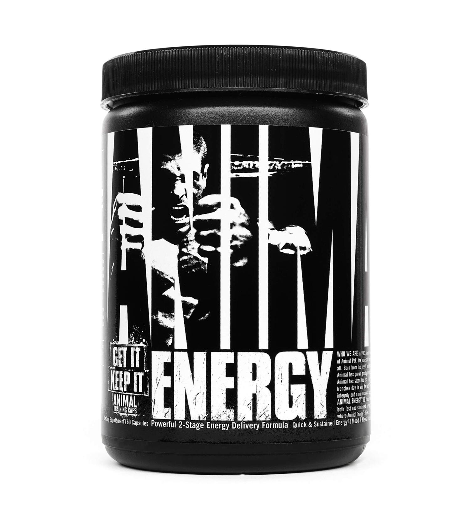 Buy Universal Nutrition Animal Energy - 60 Capsules for Boosted Performance - Buy Online on GoSupps.com