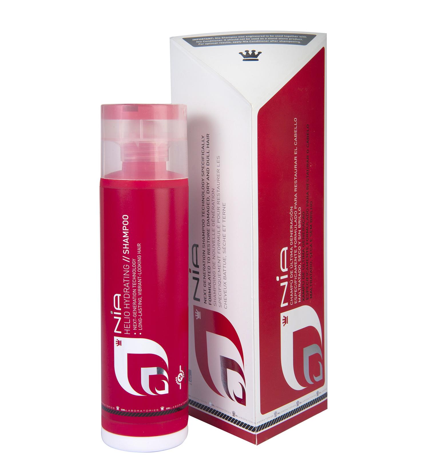  DS Laboratorios Nia Repairing Shampoo for Damaged Dry and Dull Hair 180ml - Buy Online on GoSupps.com