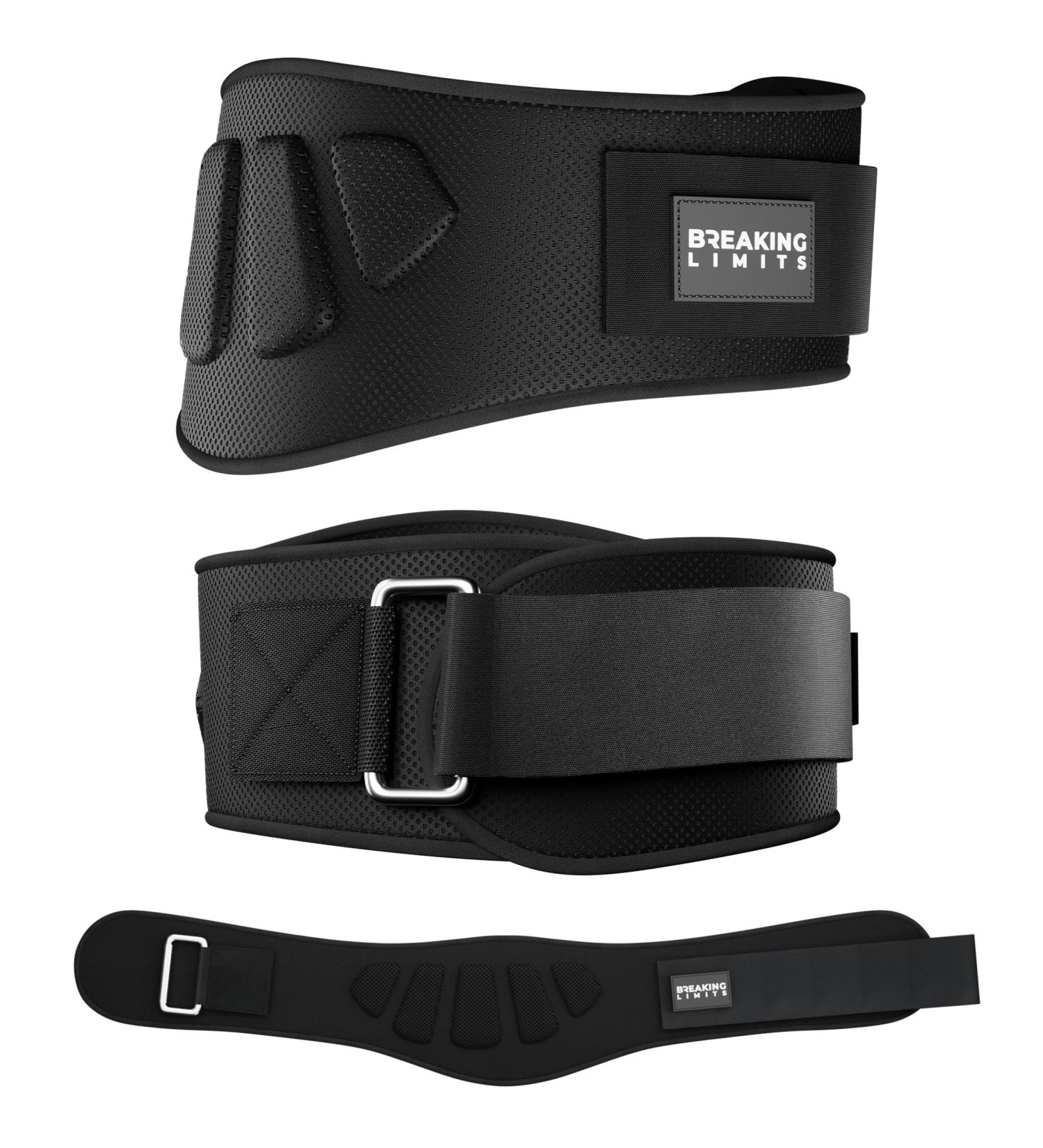 Breaking Limits Weightlifting Belt - Unisex Fitness Accessories for Strength Training CrossFit Deadlift & Powerlifting - Buy Online on GoSupps.com