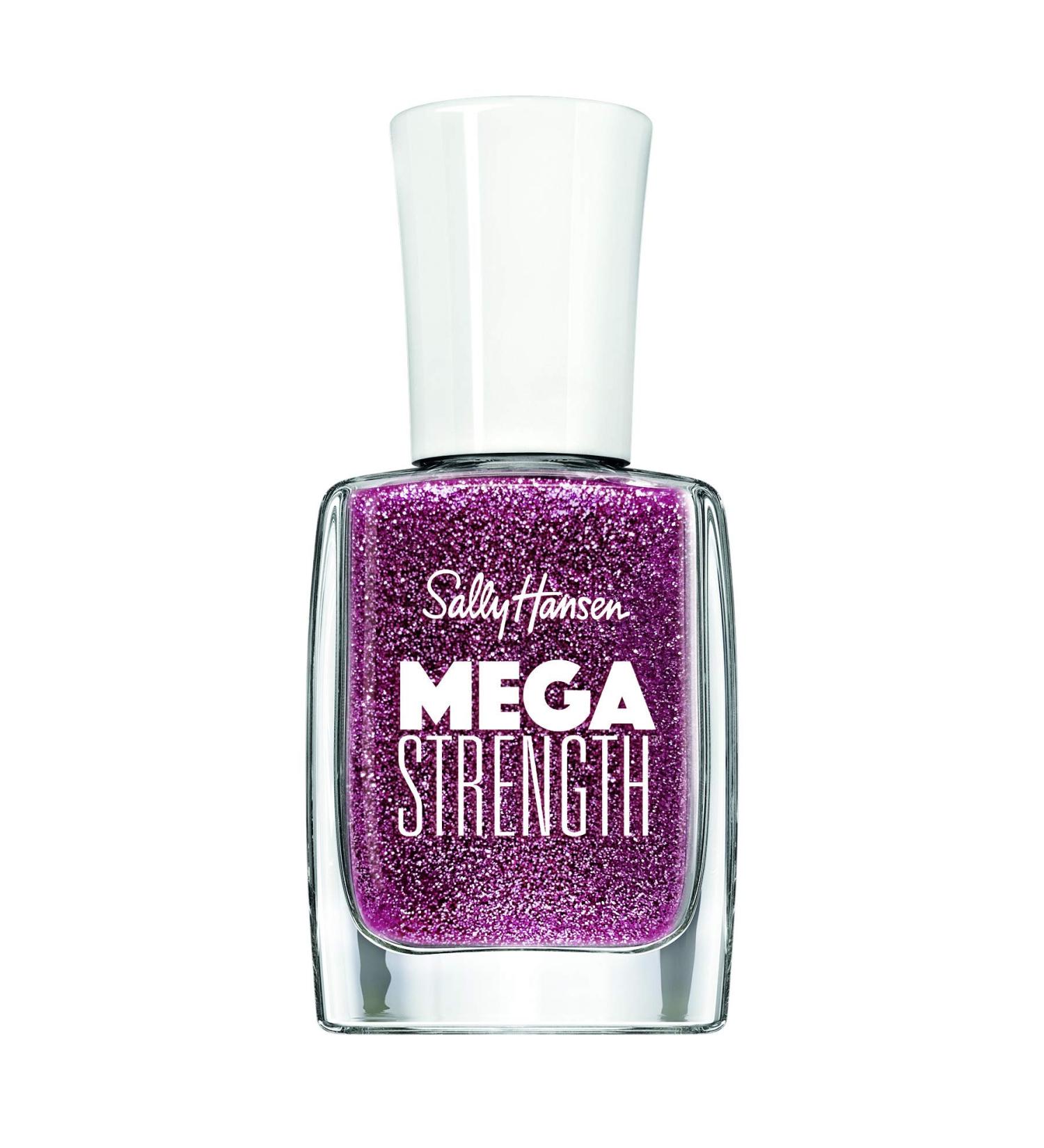 Sally Hansen Mega Strength Lady Millionaire Nail Polish 0.4 Fl Oz - Long-Lasting Formula for Strong Nails - Buy Online on GoSupps.com