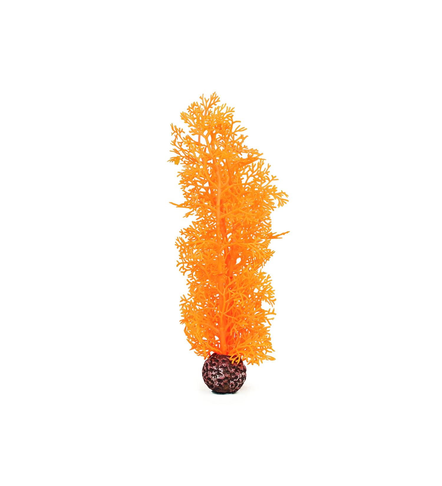 Buy Biorb 46098 Horn Coral M - Elegant Natural Plastic Aquarium Decoration | Easy Clean | Perfect for Freshwater & Saltwater | Medium Orange - Buy Online on GoSupps.com