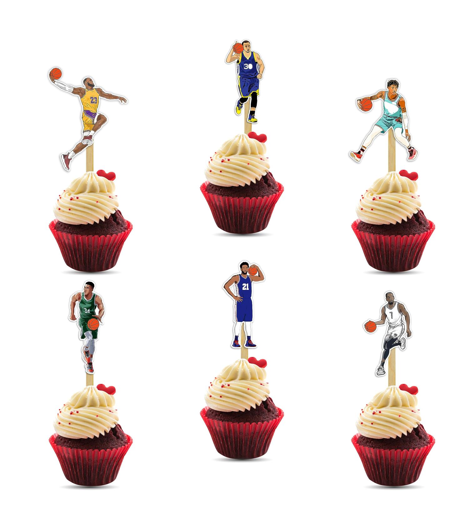Basketball Set Basketball Cupcake Topper - Buy Online on GoSupps.com