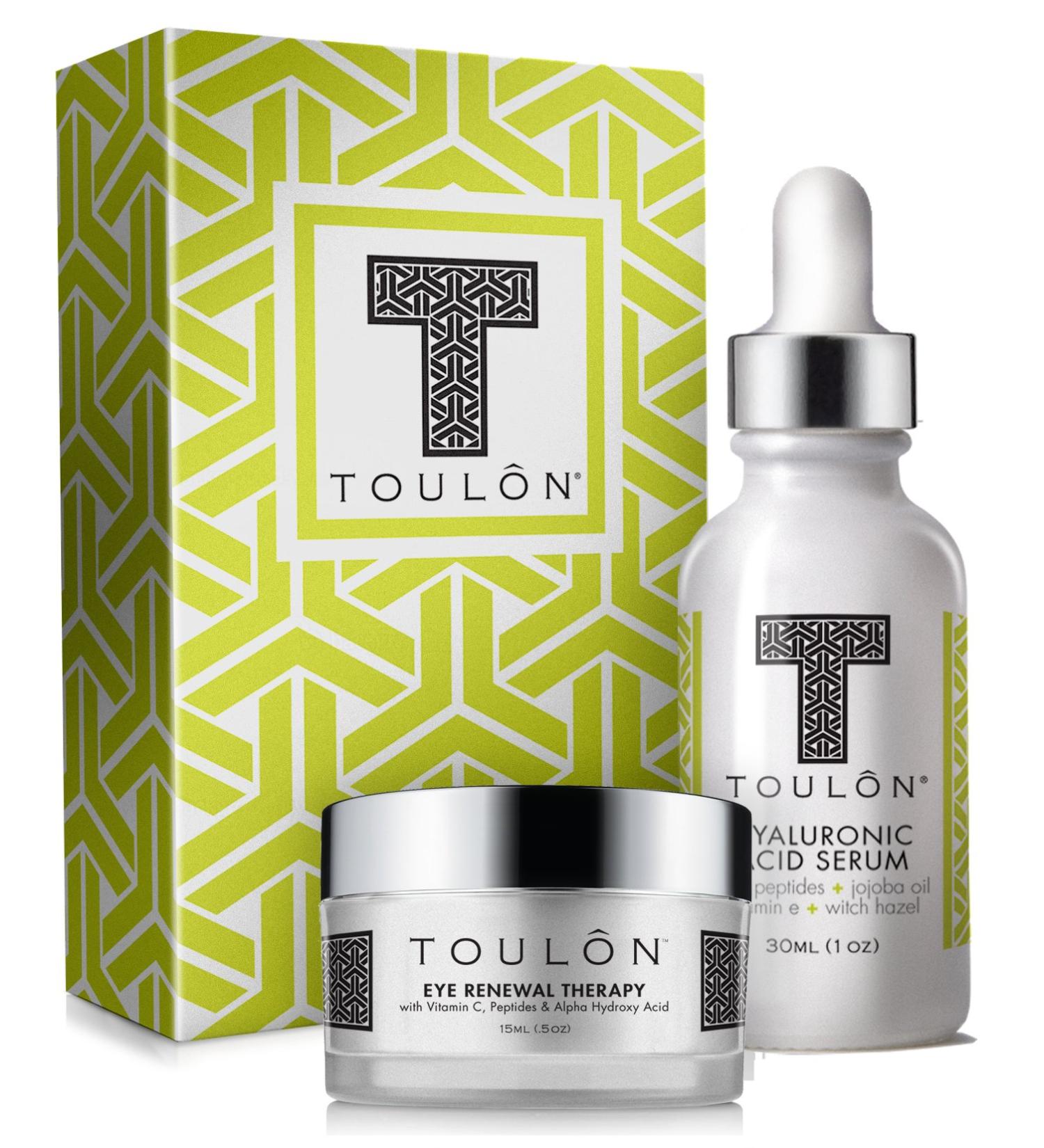Shop Hyaluronic Acid Anti-Aging Skin Care Kit | Serum & Eye Cream for Dark Circles | Ideal Gift for Men & Women - Buy Online on GoSupps.com
