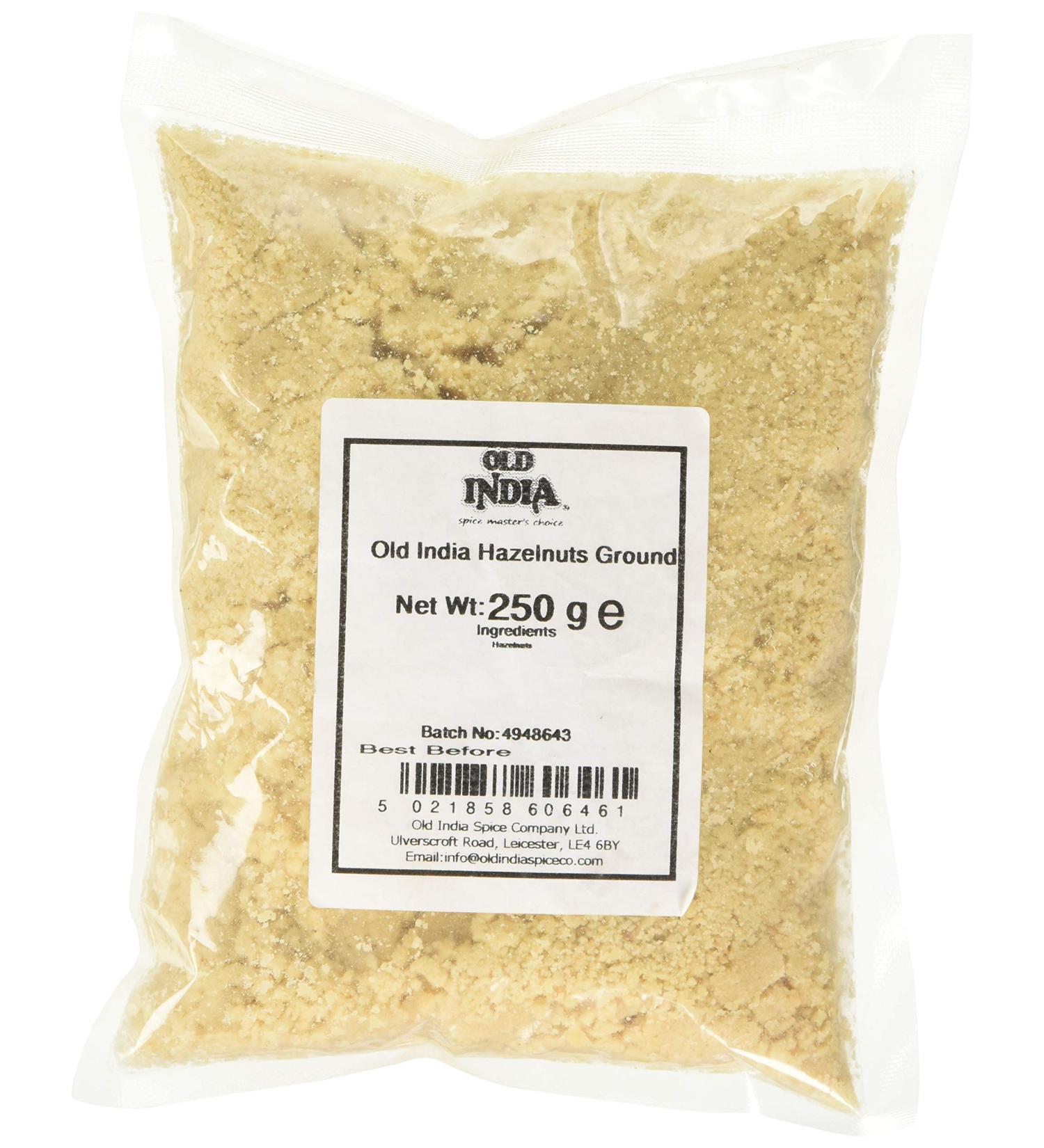 Old India Hazelnuts Ground 250g