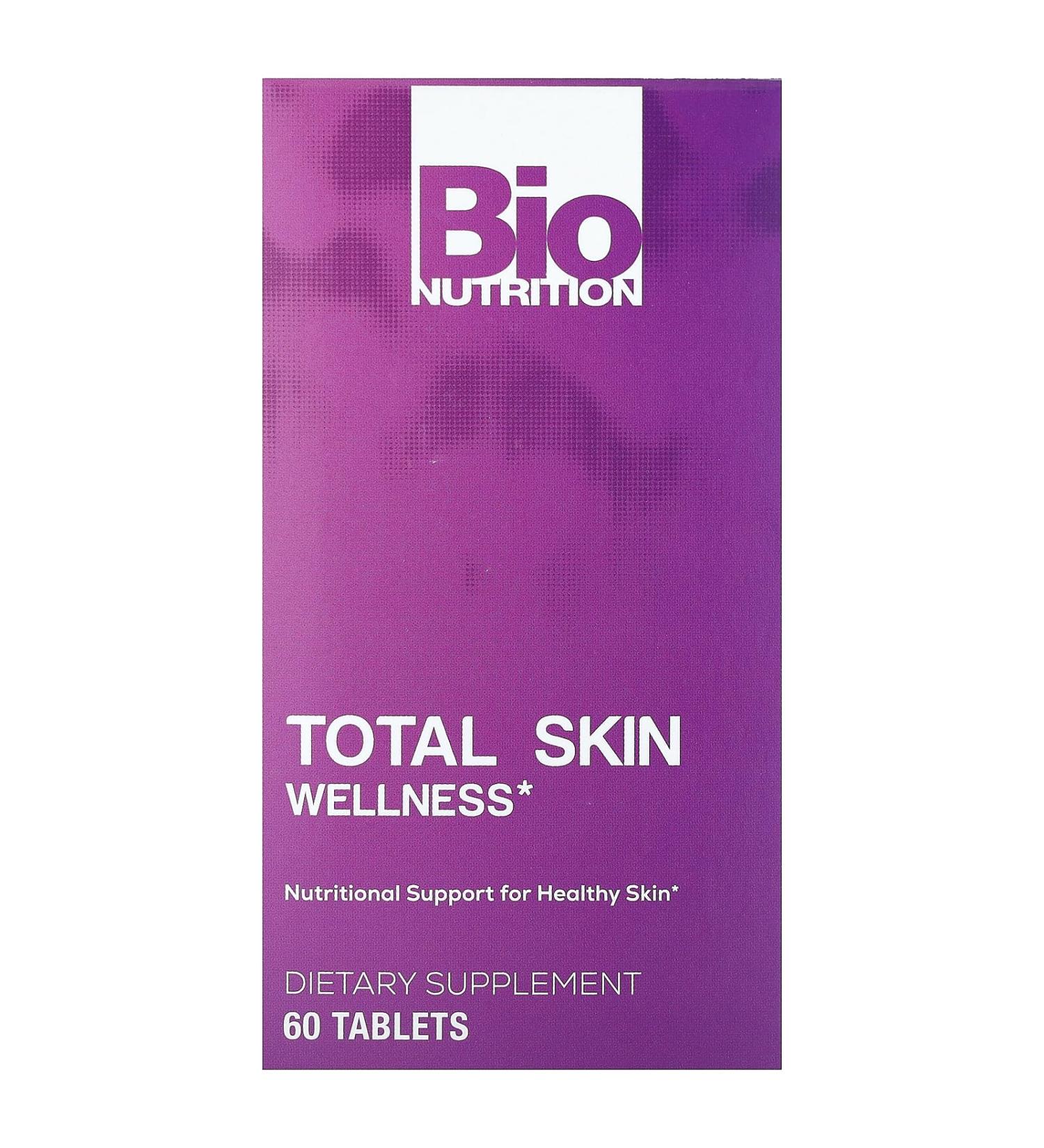 Bio Nutrition Total Skin Wellness 60 Tablets