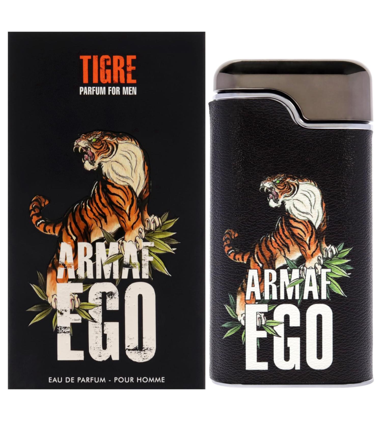 Armaf Ego Tigre Eau De Parfum Spray for Men 3.4 Ounce - Buy Online on GoSupps.com