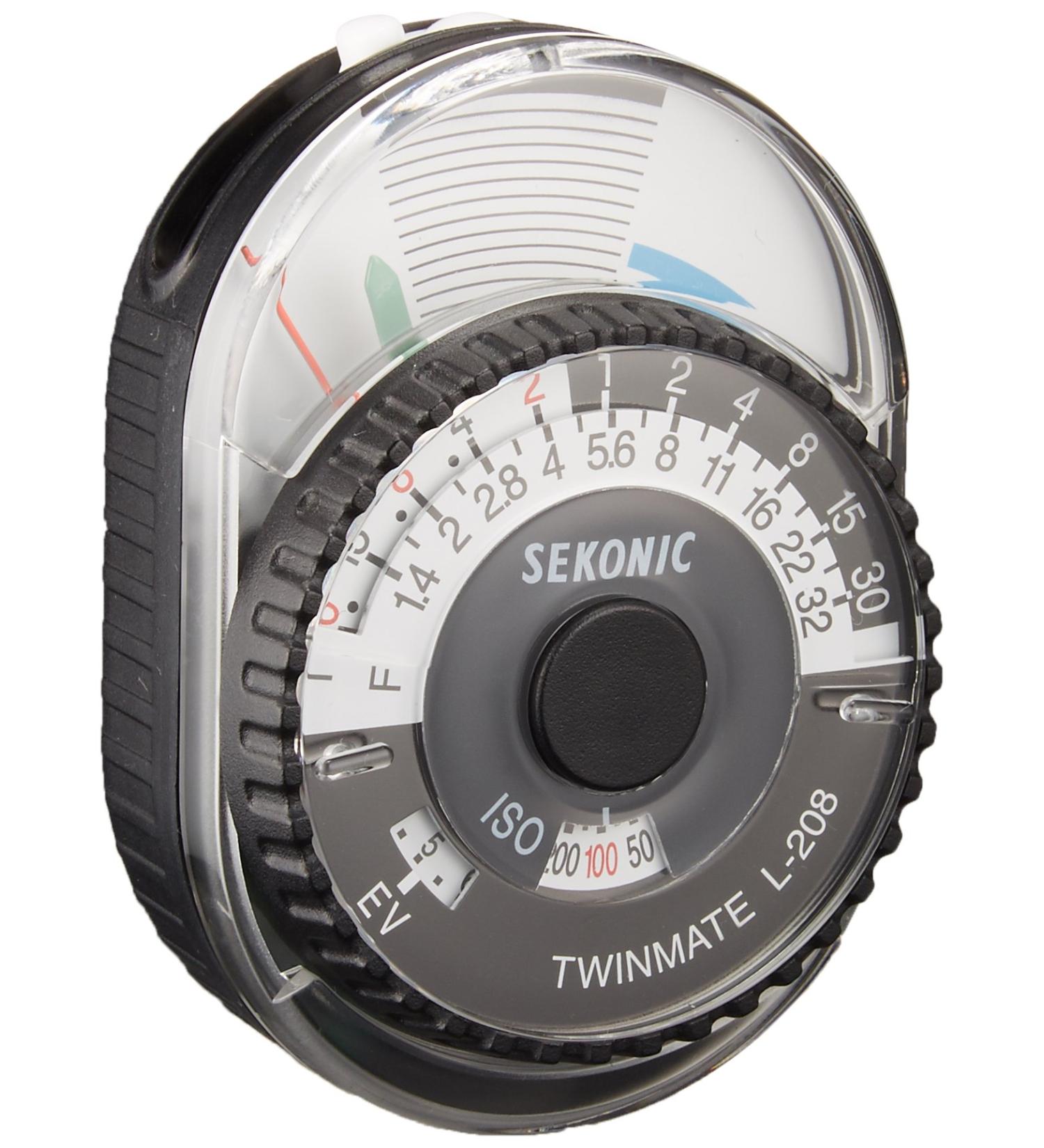 Sekonic 401-208 Twin Mate Light Meter - Black/White | Best Price & Fast Shipping - Buy Online on GoSupps.com