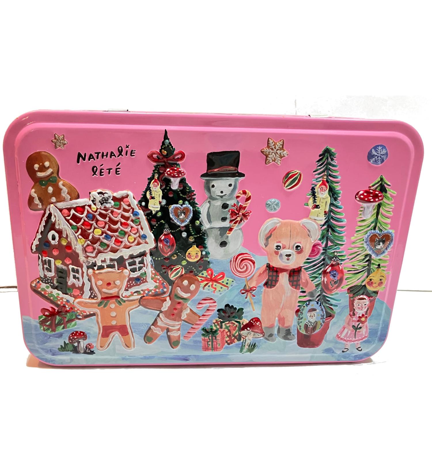 Heathcote & Ivory Nathalie Lete Forest Folk Holiday Body Treats Tin Cream & Wash