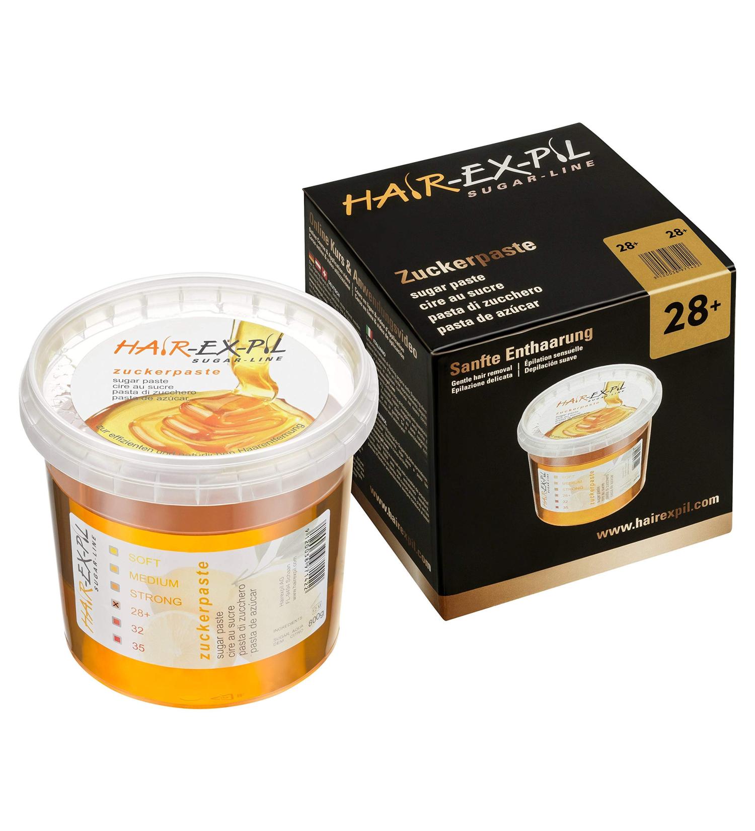 Buy Sugar Paste 28+ 400g - Powerful Hair Removal Sugaring Paste for Smooth Skin | International Shipping Available - Buy Online on GoSupps.com