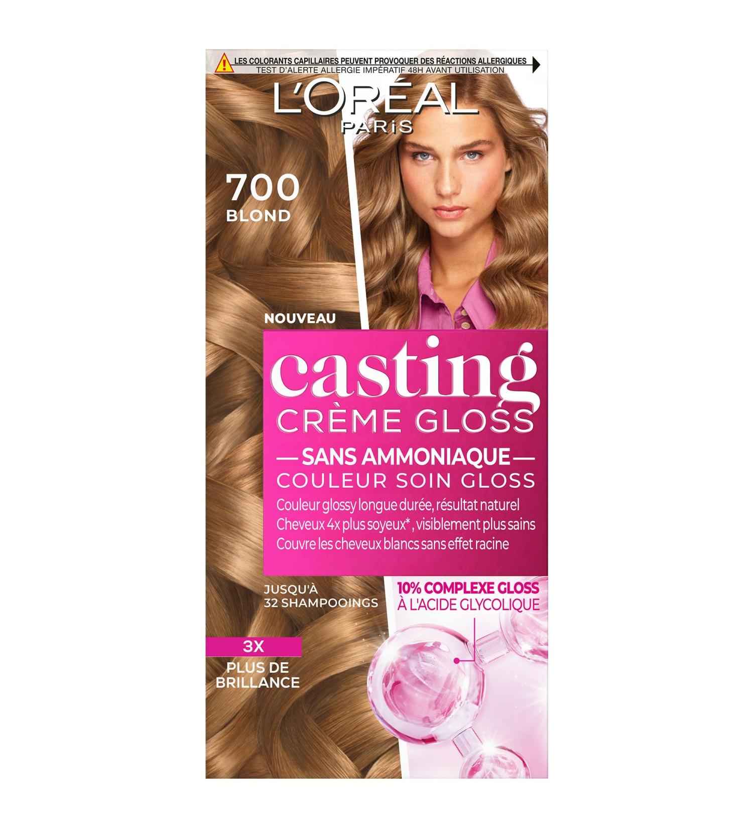 L'Oreal Paris L'OR AL PARIS - Semi-Permanent Hair Colour Tone on Tone - Colour Care Gloss - Ammonia-Free - Casting Cr me Gloss - Shade: Blonde (7.0)