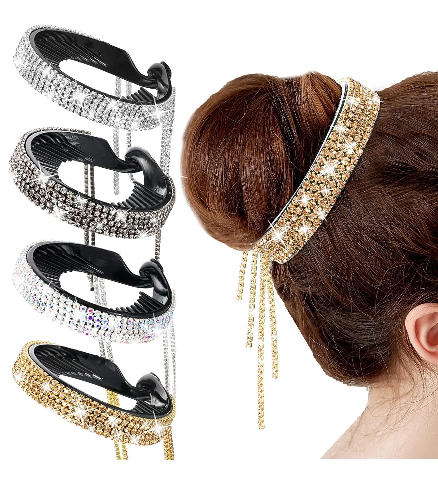 Hair Bun Maker for Women - Curly Hair Accessories & Styling Clips - Buy Online on GoSupps.com