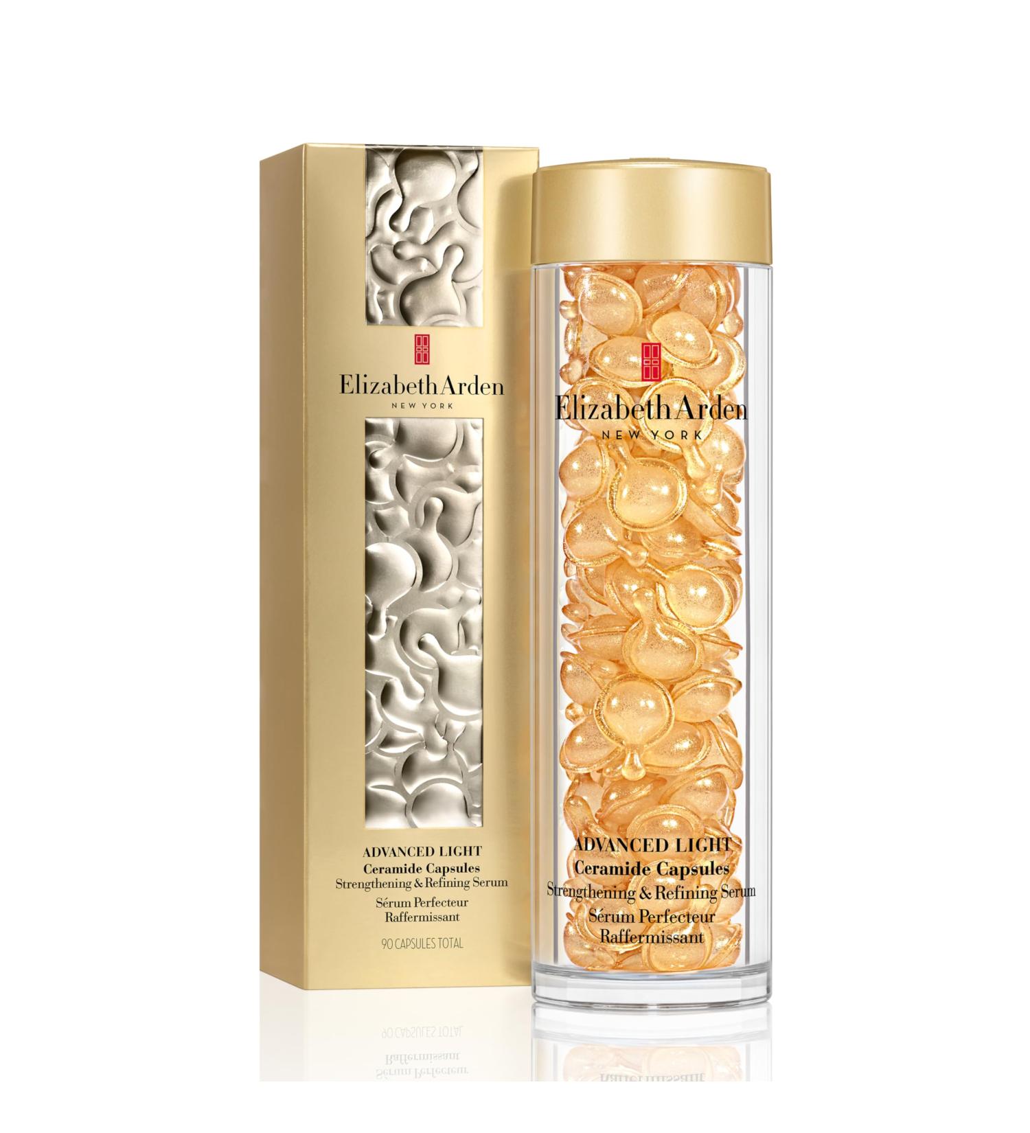 Elizabeth Arden ADVANCED LIGHT CERAMIDE CAPSULES STRENGTHENING & REFINING SERUM 90 Capsules (Pack of 1) - Buy Online on GoSupps.com