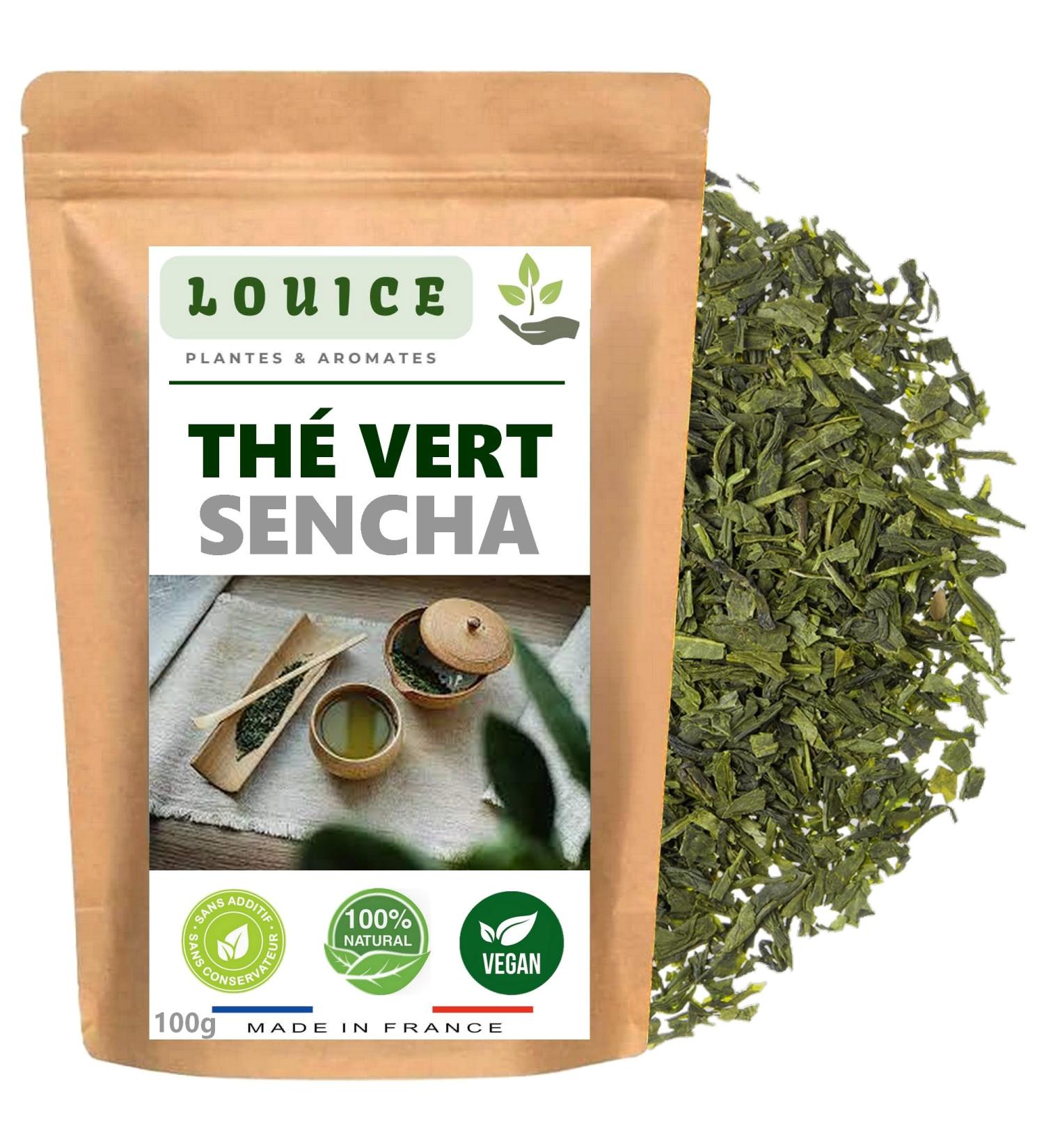 Th sencha 100g l l gance du th vert japonais aux saveurs d licates Tisanes et Infusions