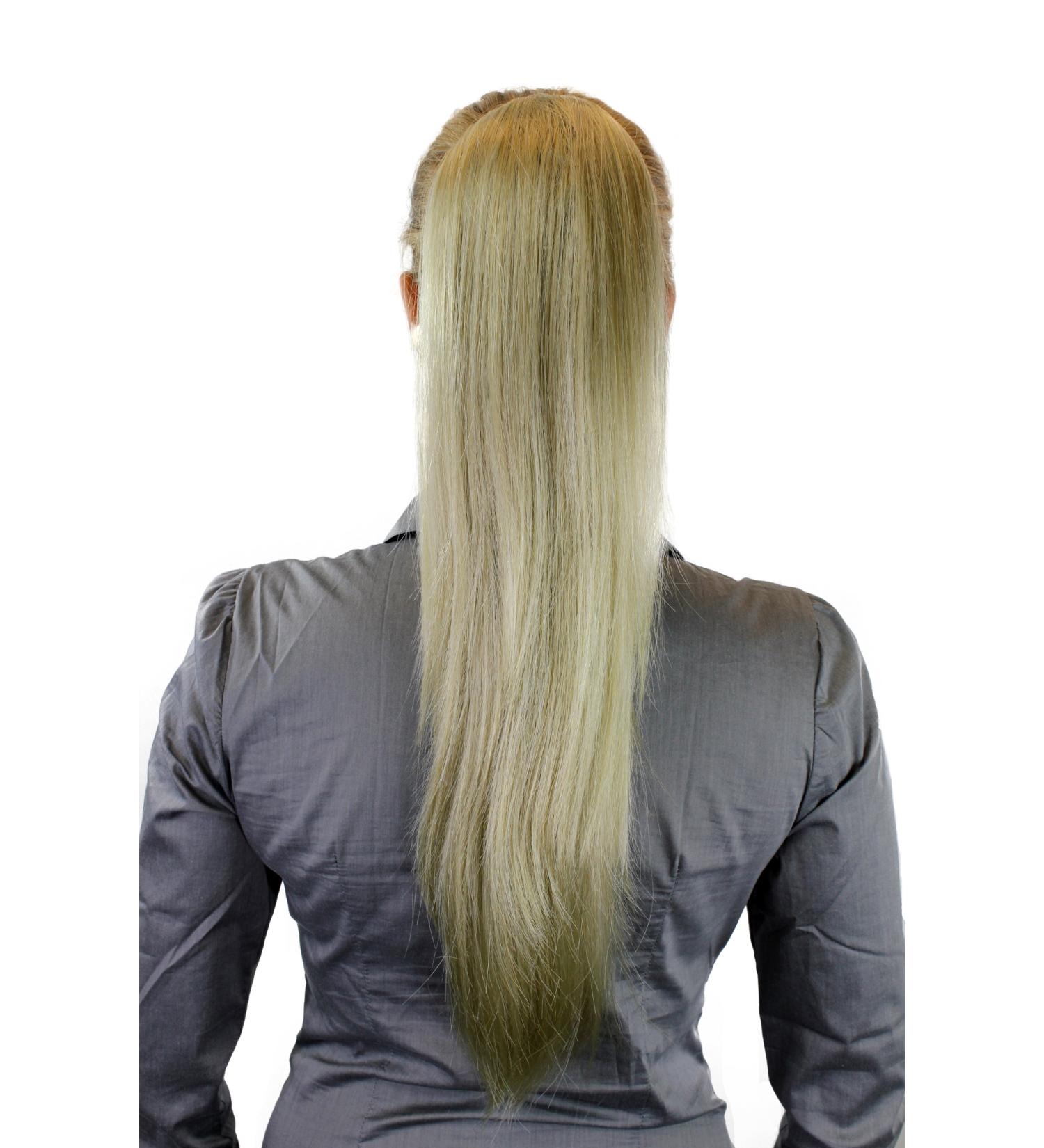 Shop WIG me up-WK06-234: Voluminous Smooth Braid/Ponytail with Mini Butterfly Bracket - 65 cm Blond | International Shipping Available - Buy Online on GoSupps.com