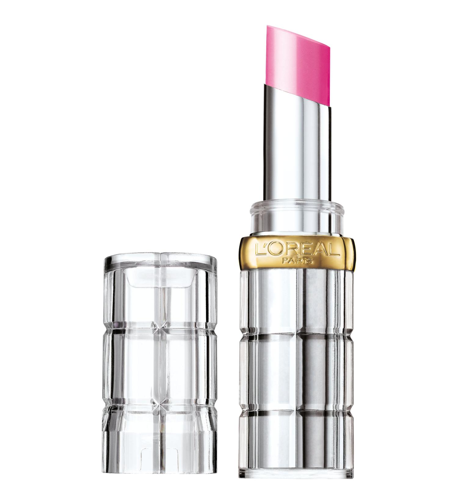 L'Oreal Paris Colour Riche Shine Lipstick Dewy Petal - 0.10 oz Tube (Pack of 1) - Buy Online on GoSupps.com