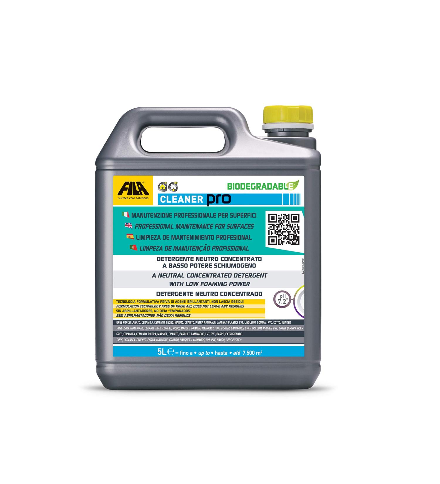 FILA Surface Care Solutions Universal Cleaner Concentrate 5L - Best for All Surfaces | International Shipping Available - Buy Online on GoSupps.com