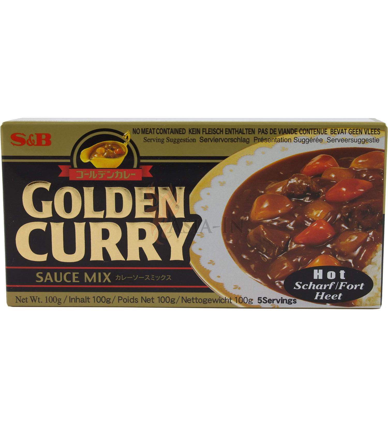 S&B Golden Curry (Hot) 100G