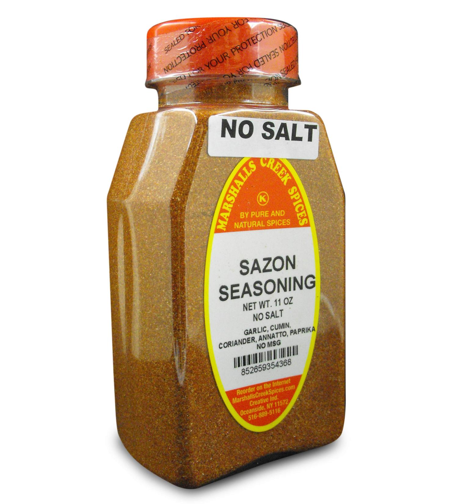 Marshalls Creek Spices Sazon Seasoning No Salt 11 Ounce - Buy Online on GoSupps.com