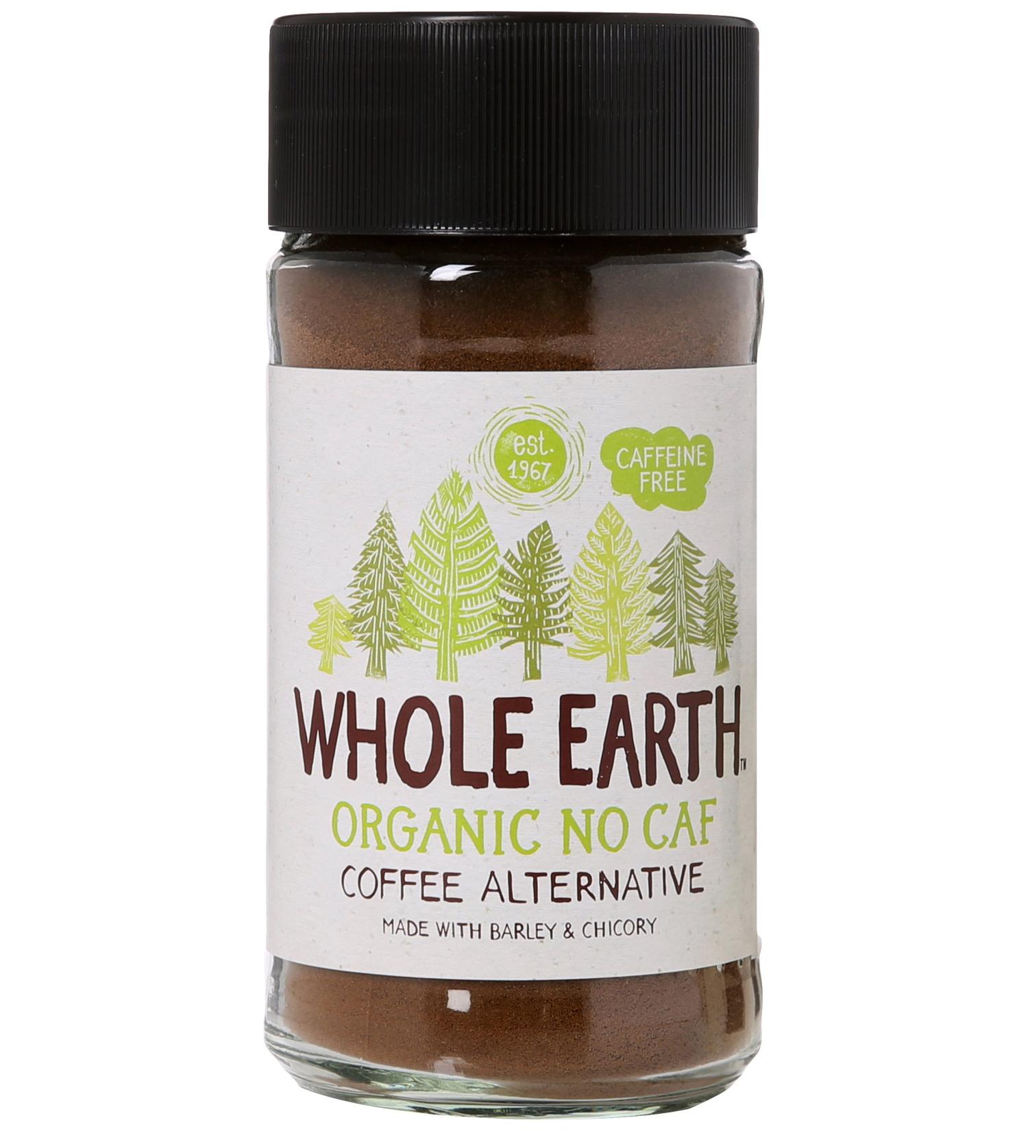 Whole Earth Nocaf Organic Coffee 100g - Caffeine-Free Alternative - Buy Online on GoSupps.com