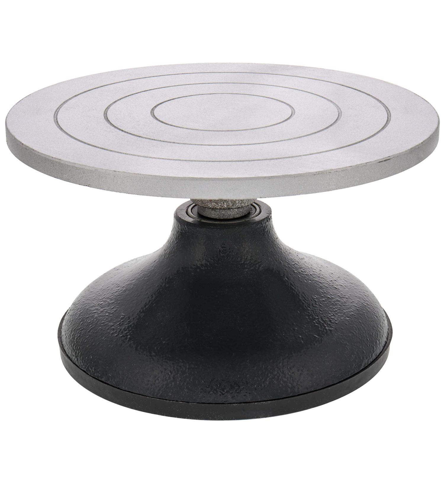 US Art Supply 7 Sculpting Wheel - Heavy Duty Metal Turntable with Ball Bearings - Buy Online on GoSupps.com