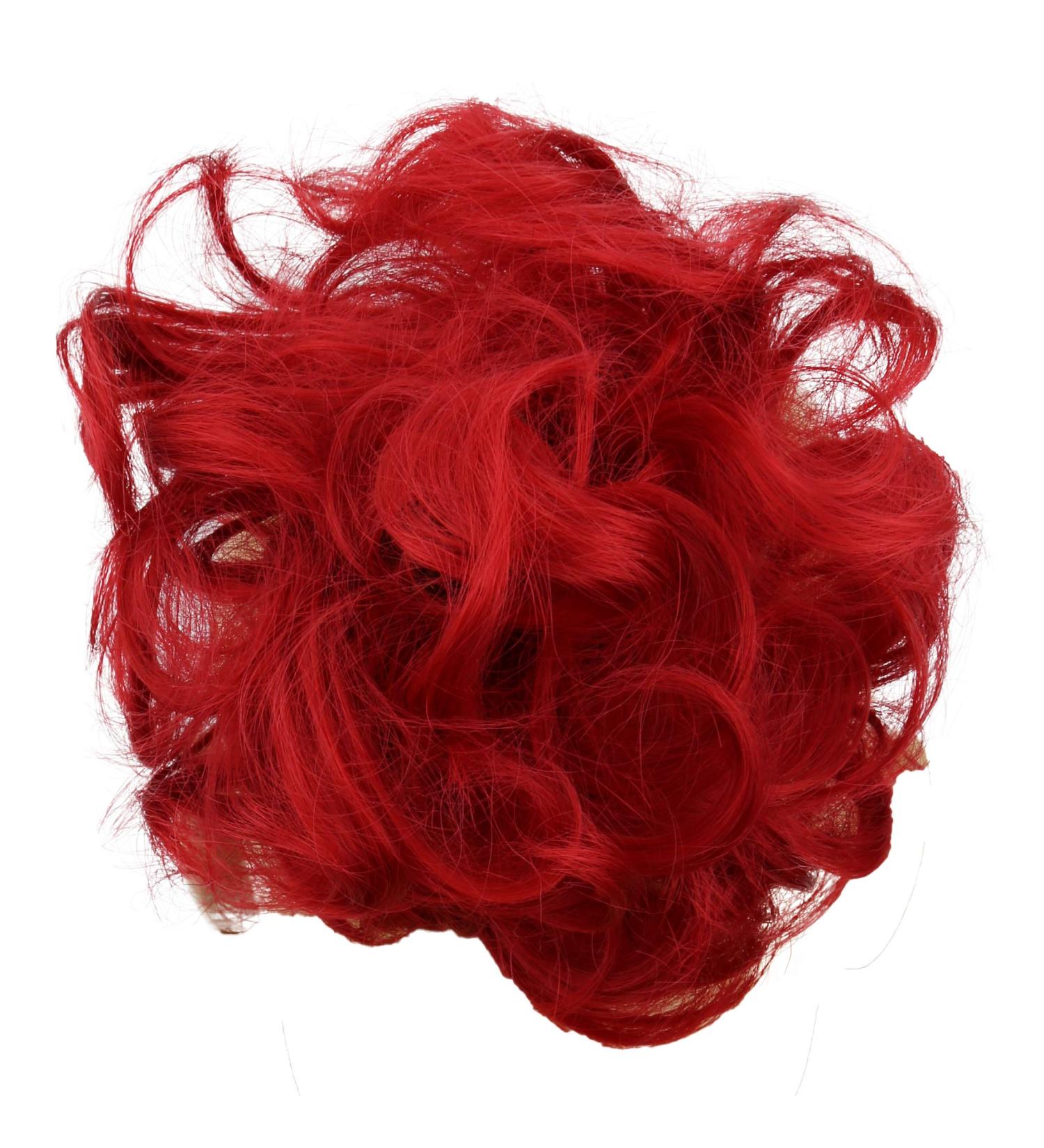 CAISHA Chloe Hairpiece Scrunchie Voluminous Wavy Updo | DM13cm Red Synthetic Fiber - Buy Online on GoSupps.com