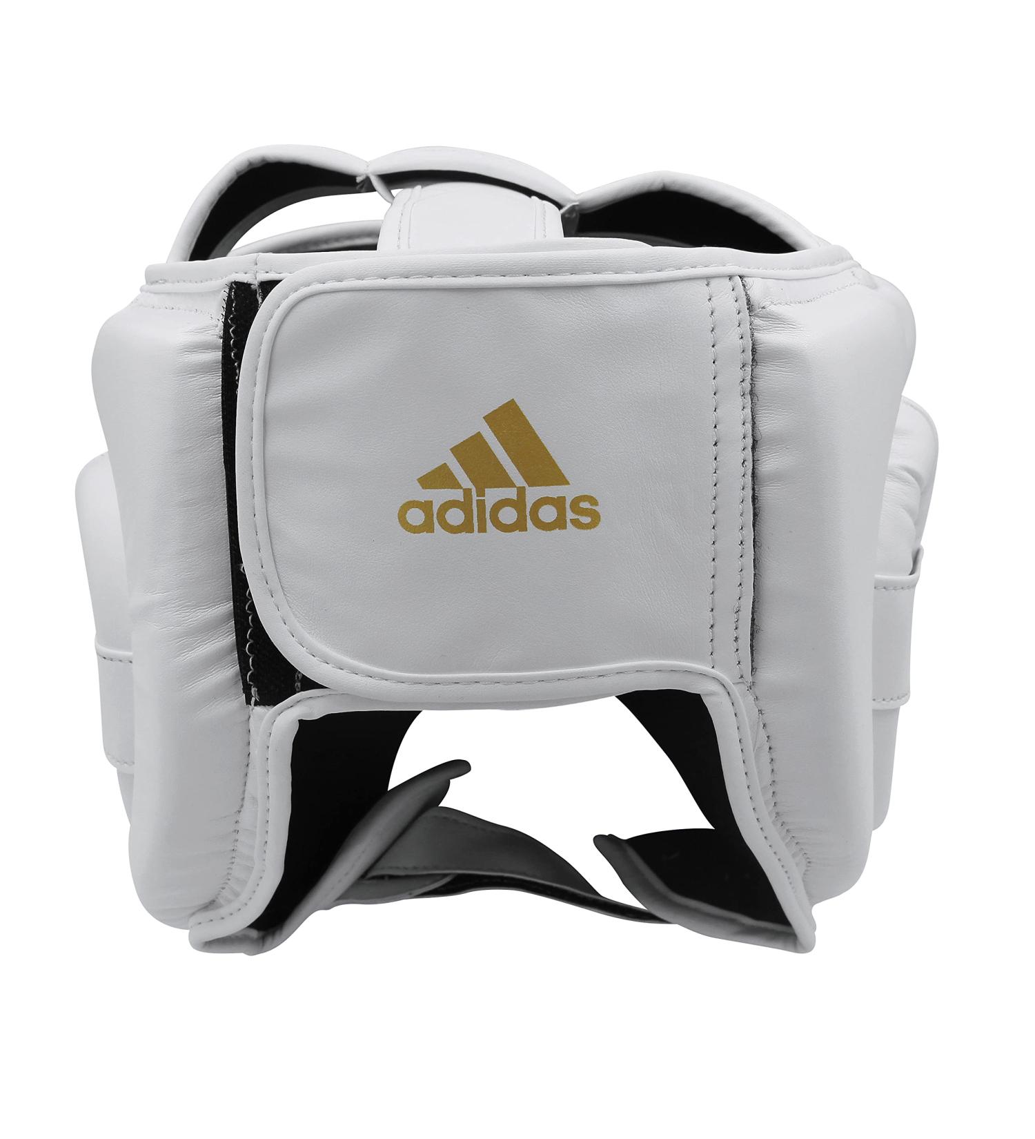Adidas Speed Sparring Headguard - White | Premium Boxing Training Gear for International Shipping - Buy Online on GoSupps.com