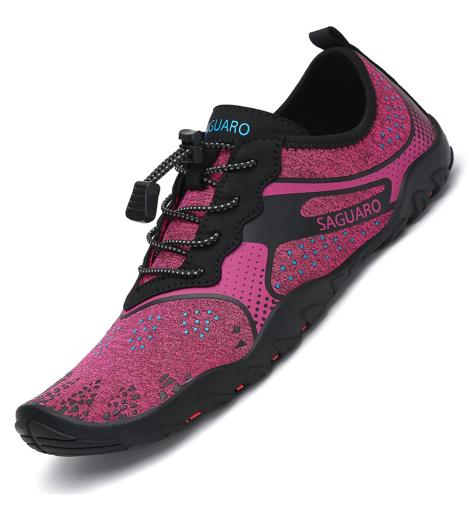 SAGUARO Water Shoes Quick Dry Anti-Slip for Men & Women - Pink, Size 8 Women/6.5 Men - Buy Online on GoSupps.com