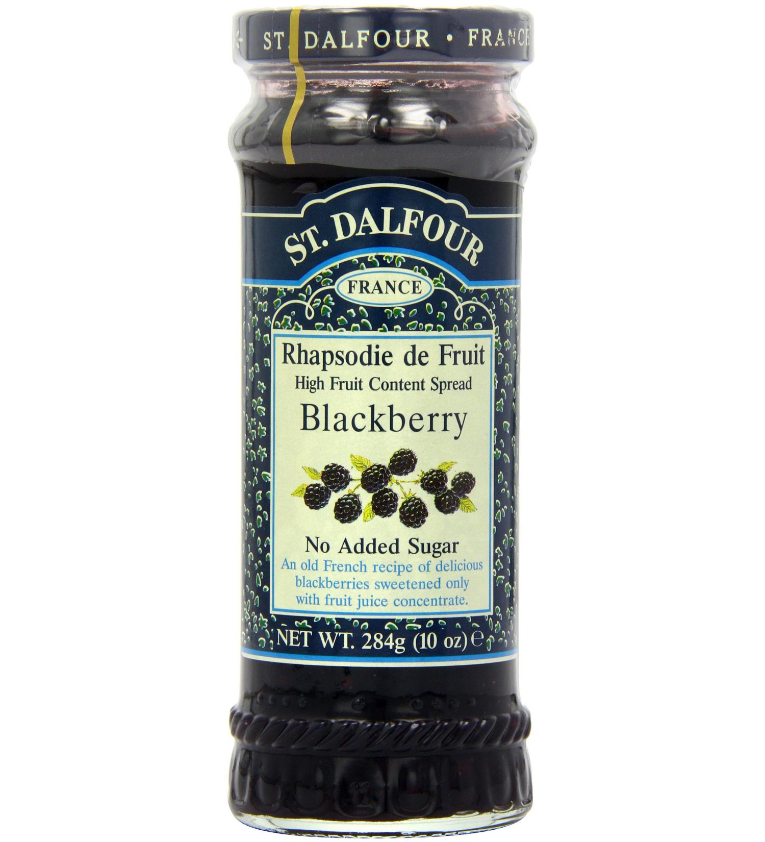 St Dalfour Blackberry Fruit Spread 284g (Pack of 6) - Buy Online on GoSupps.com