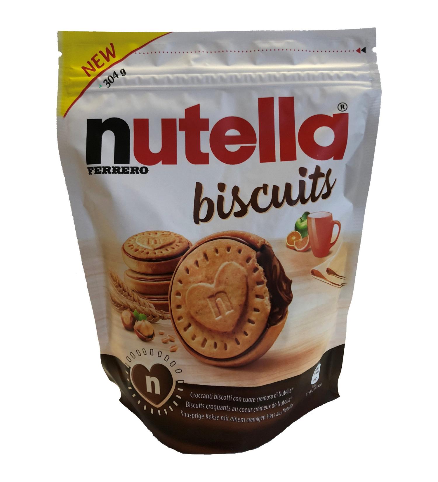  Unbekannt Nutella biscuits (304g bag) - Buy Online on GoSupps.com