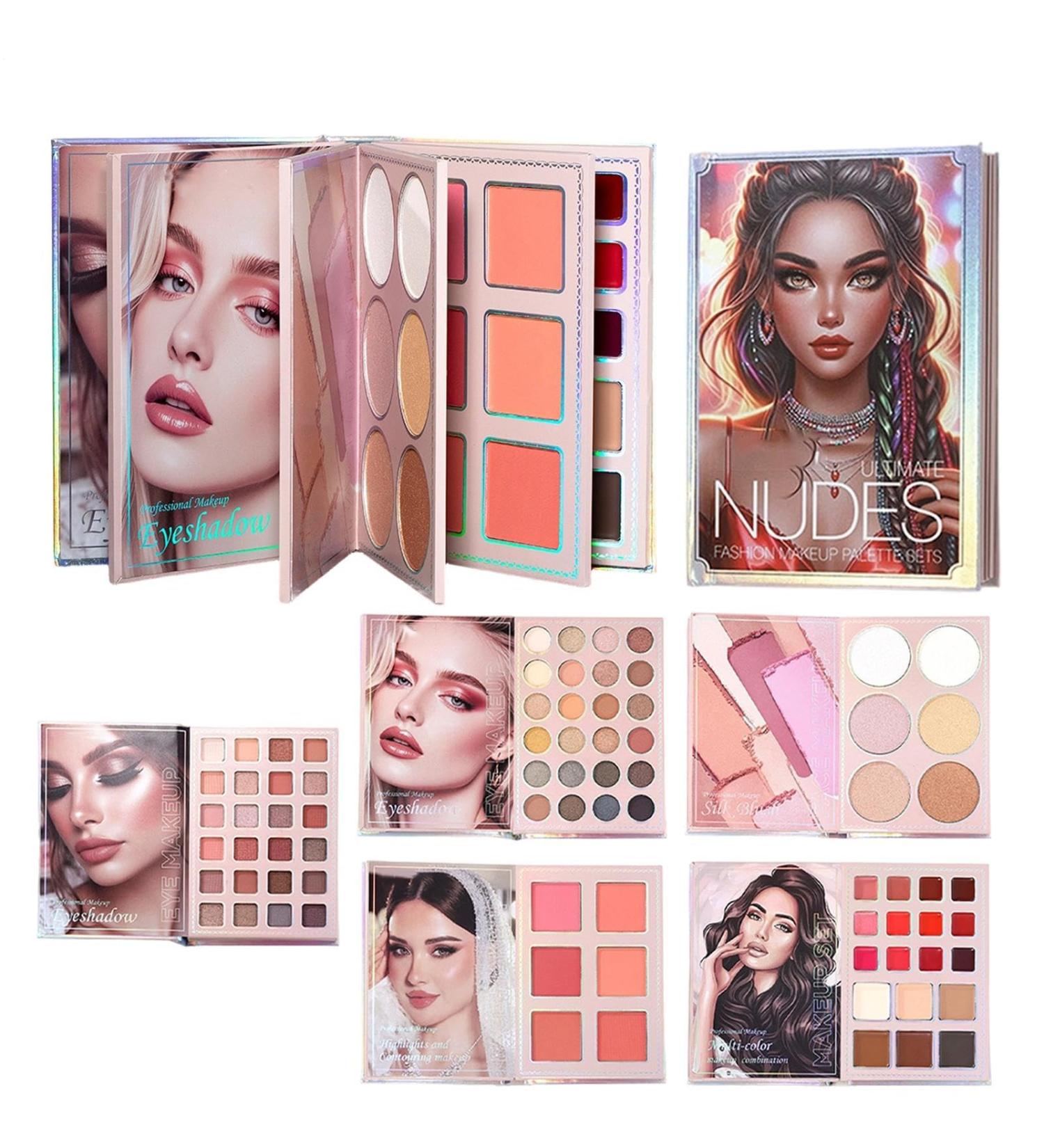 Palette Maquillage Livre Voyage Coffret De Maquillage Pour Les Femmes - Palette D' Paupi res Portable - Pour tudiants Voyageurs D butants Quotidien F tes Mariage Et - Buy Online on GoSupps.com