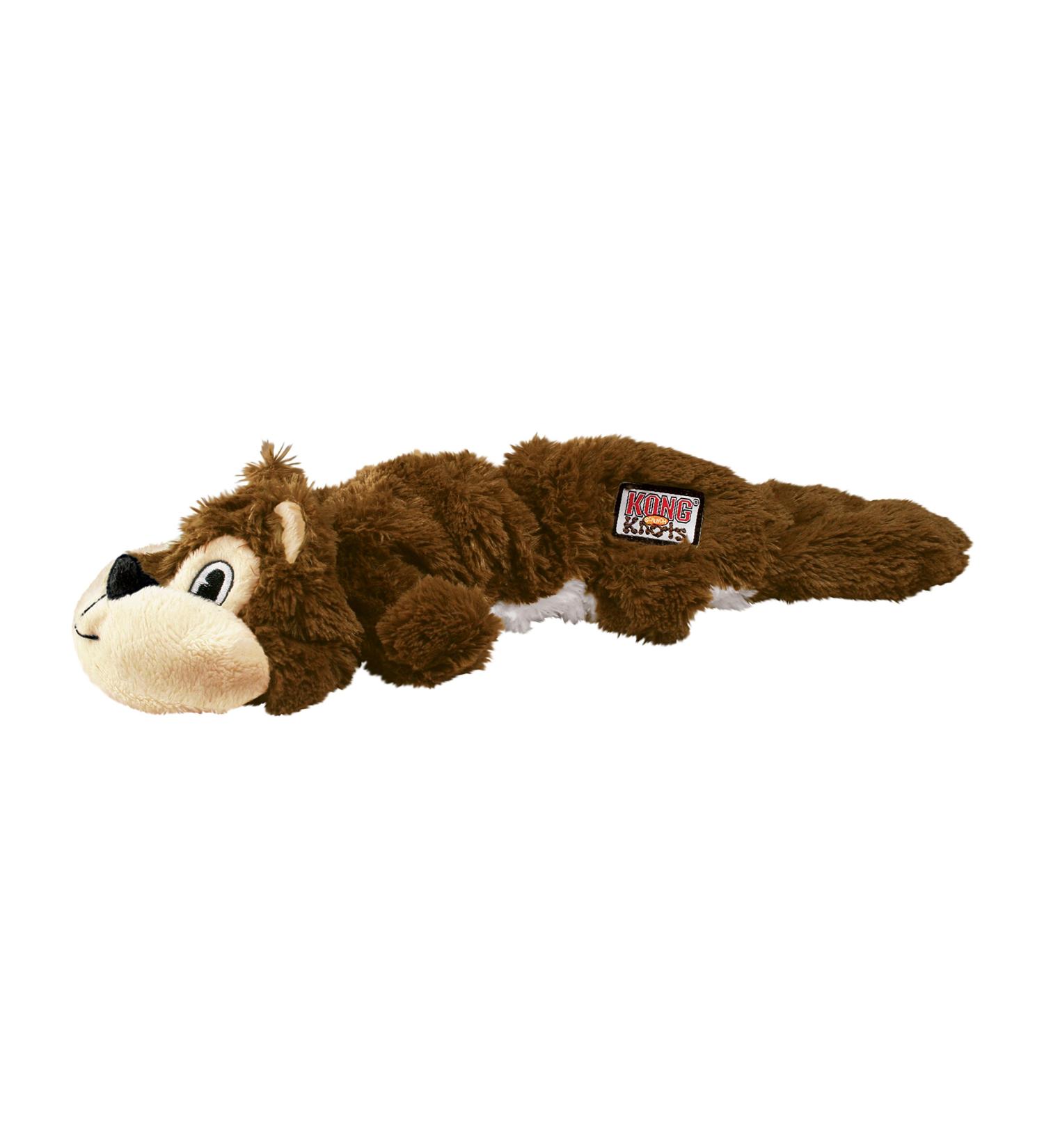 KONG Scrunch Knot Squirrel - Small Interactive Dog Toy | 1 Piece Pack - International Shipping Available - Buy Online on GoSupps.com