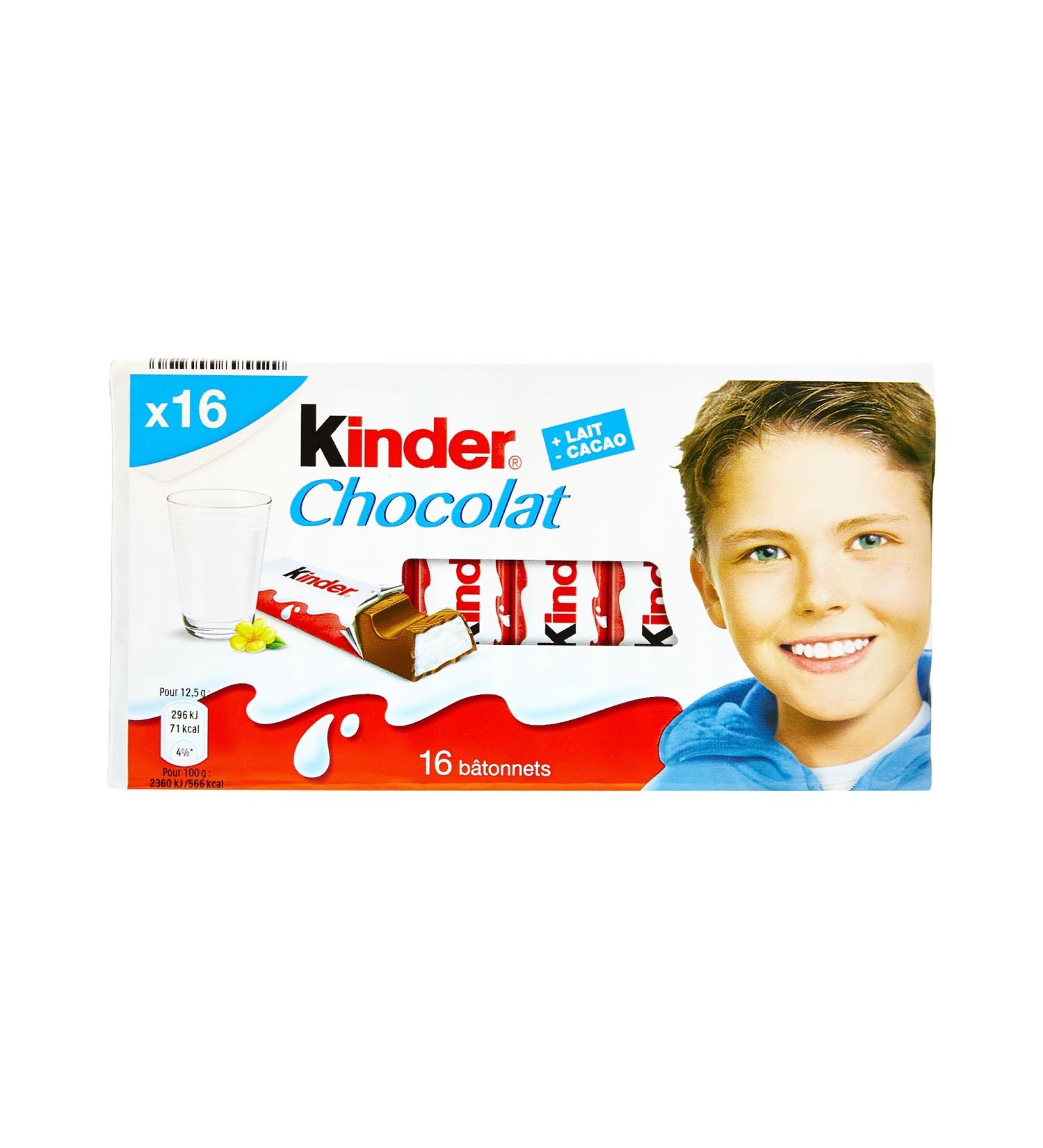 KINDER-KINDER Chocolate 16 Sticks 200 g - Buy Online on GoSupps.com