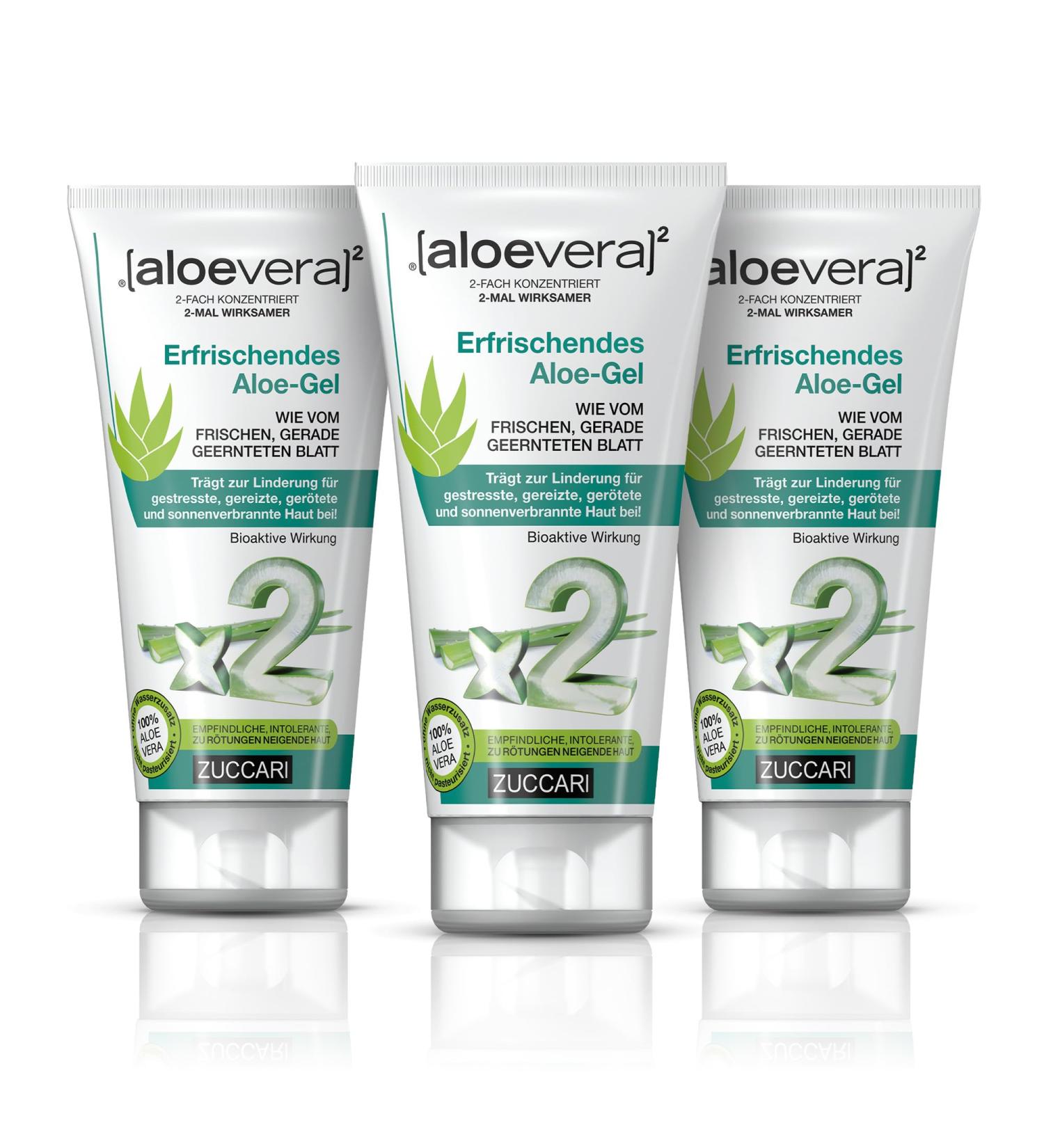 Zuccari Offer Primitive Gel DAloe 3 packs of 150 ml zucchini - Buy Online on GoSupps.com