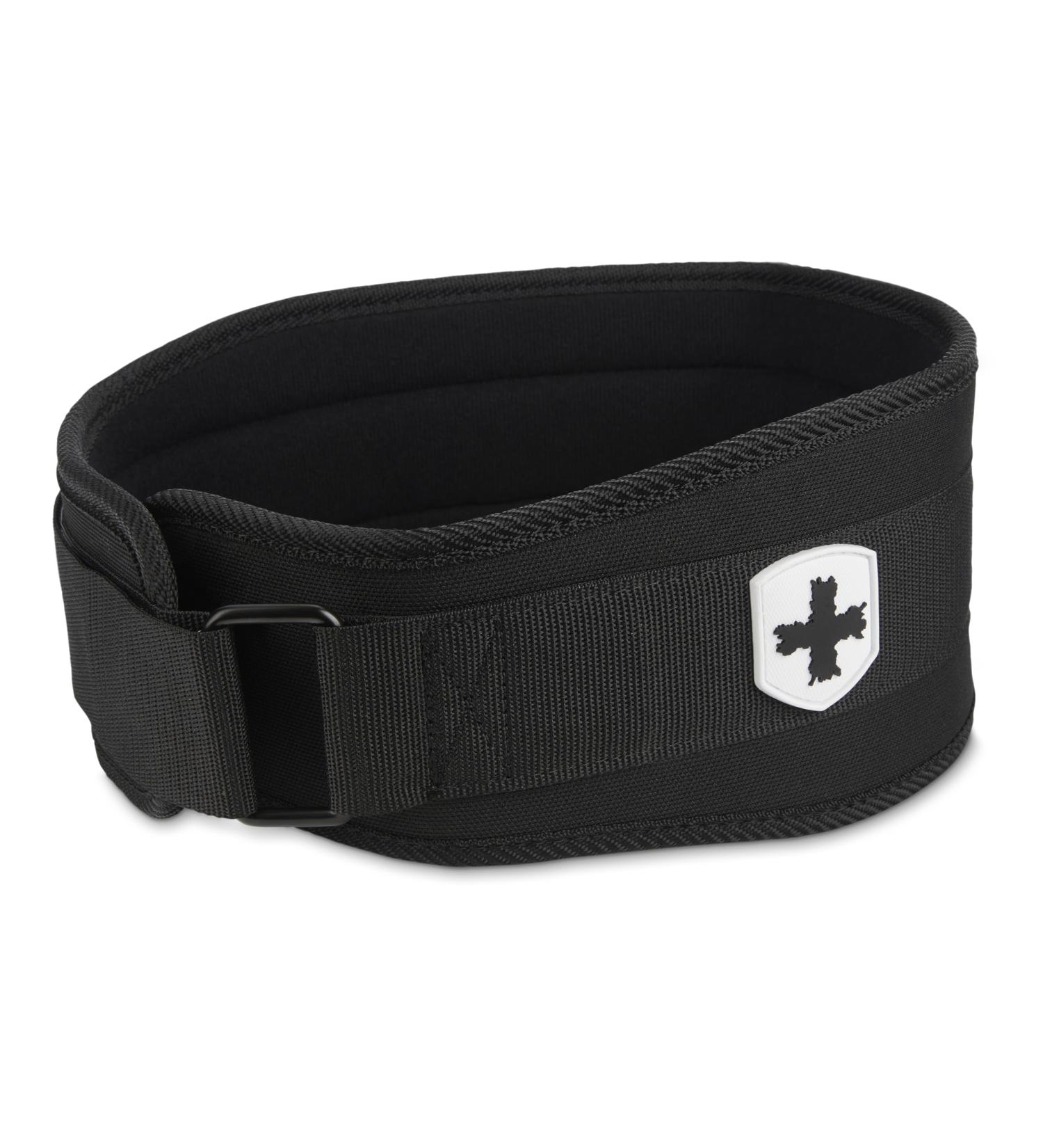 Harbinger Nylon Weightlifting Belt - Flexible Ultralight Foam Core 4.5 Wide Black | Best for International Shipping - Buy Online on GoSupps.com