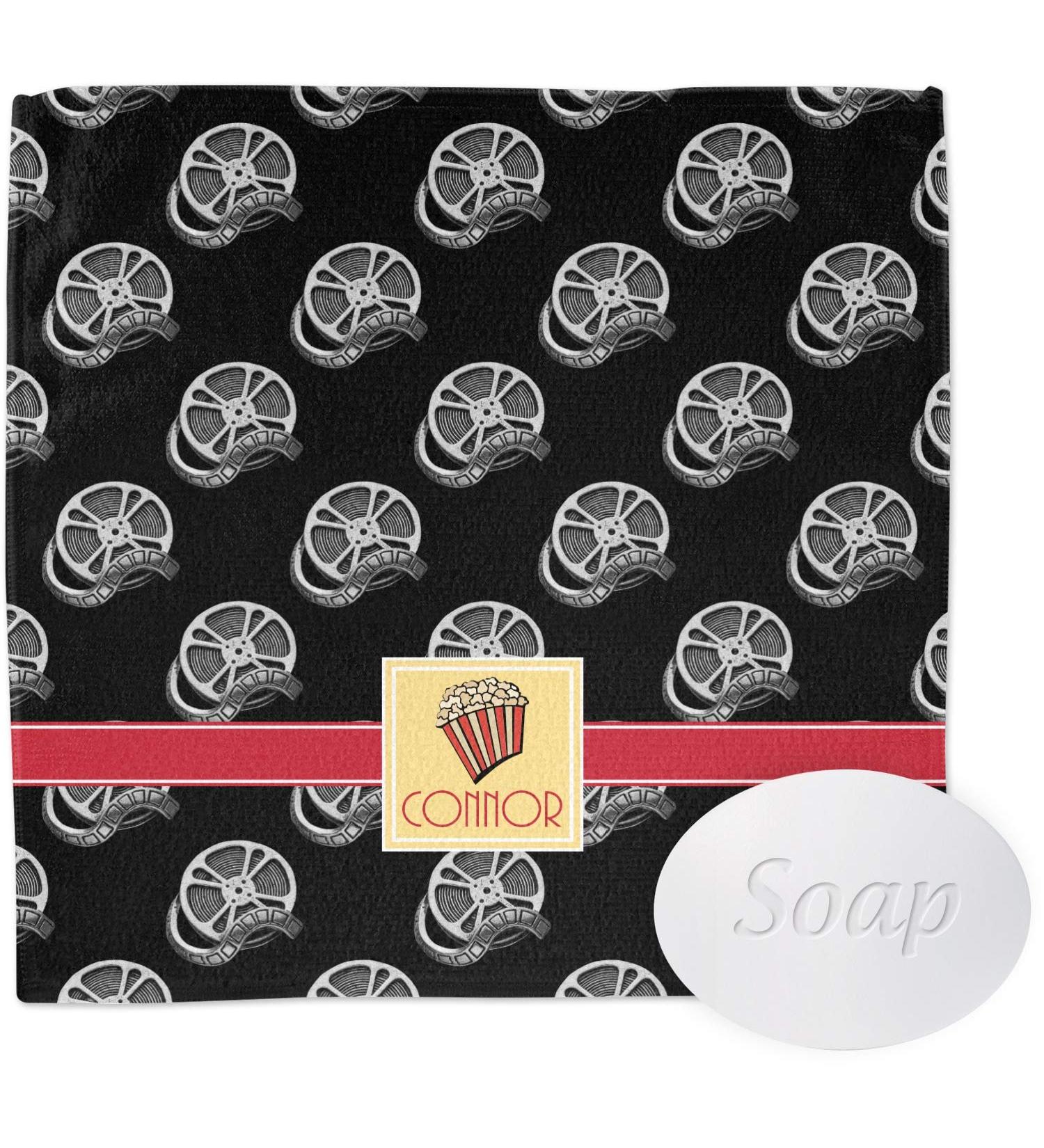 YouCustomizeIt Personalized Movie Theater Washcloth