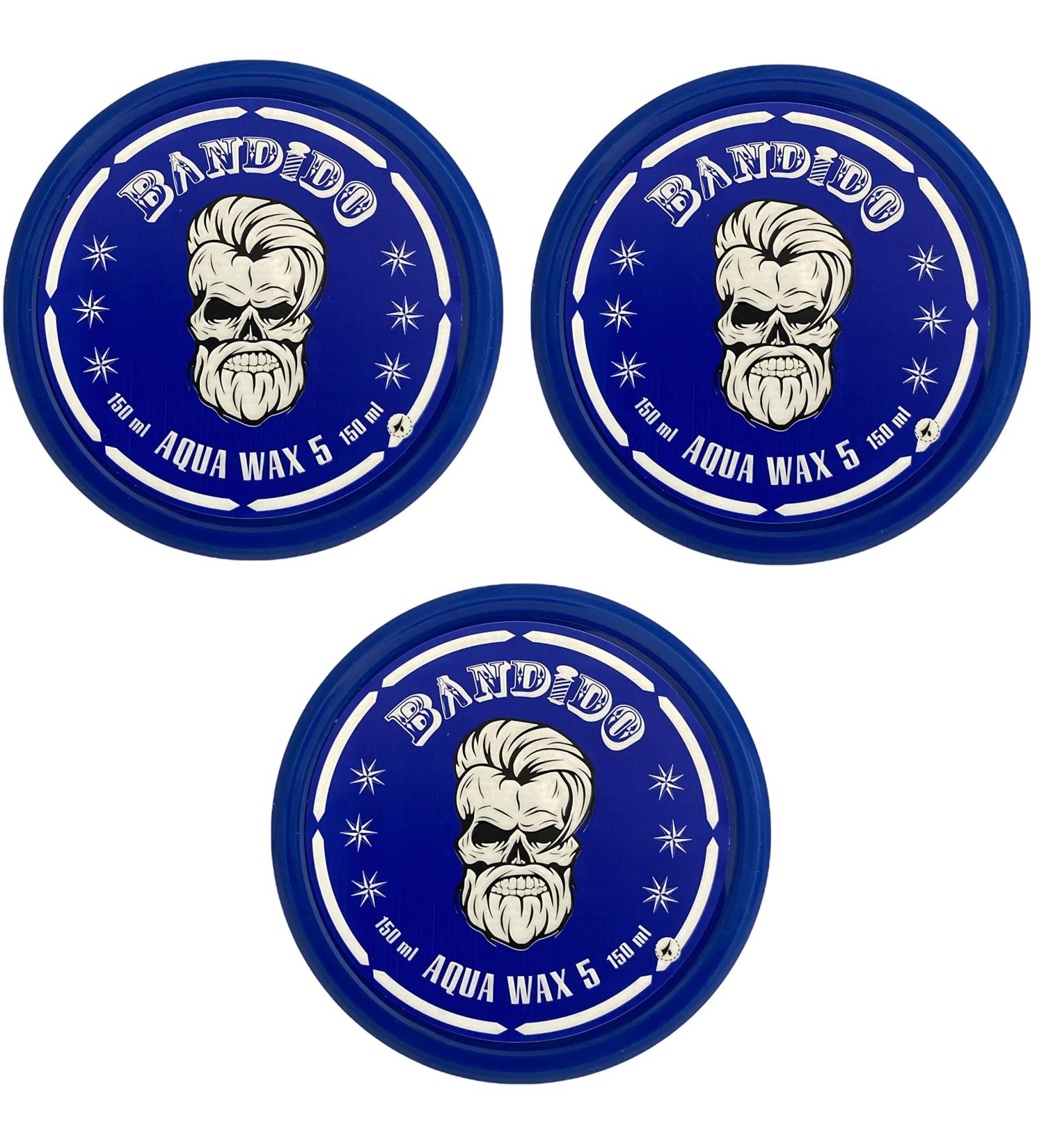 Bandido Hair Wax Blue 3 Pack Hair Wax Pots - Buy Online on GoSupps.com