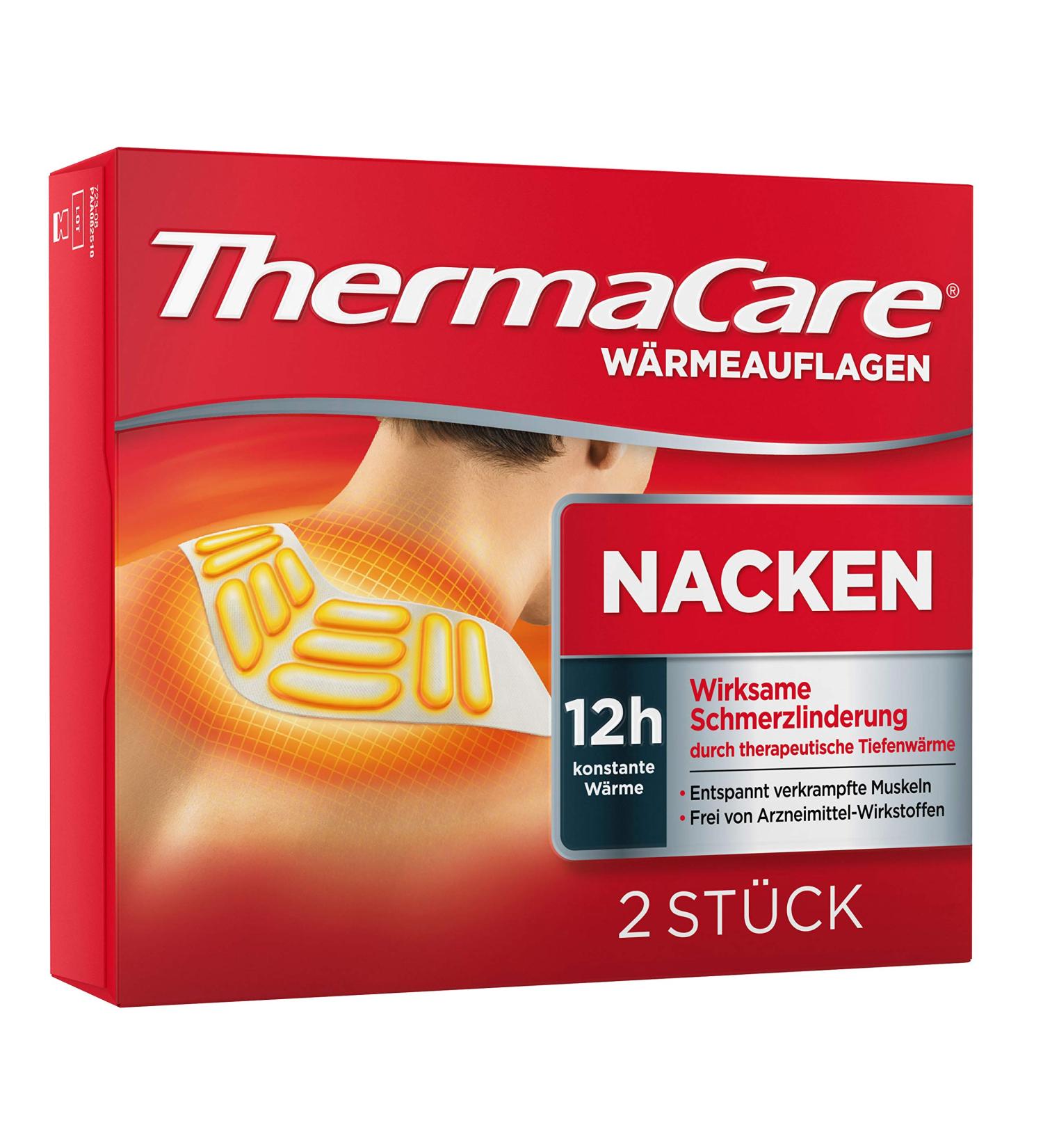 Thermacare Neck Envelopes - Heat Therapy for Neck & Shoulder Pain Relief - Pack of 2 for Muscle Relaxation - Buy Online on GoSupps.com
